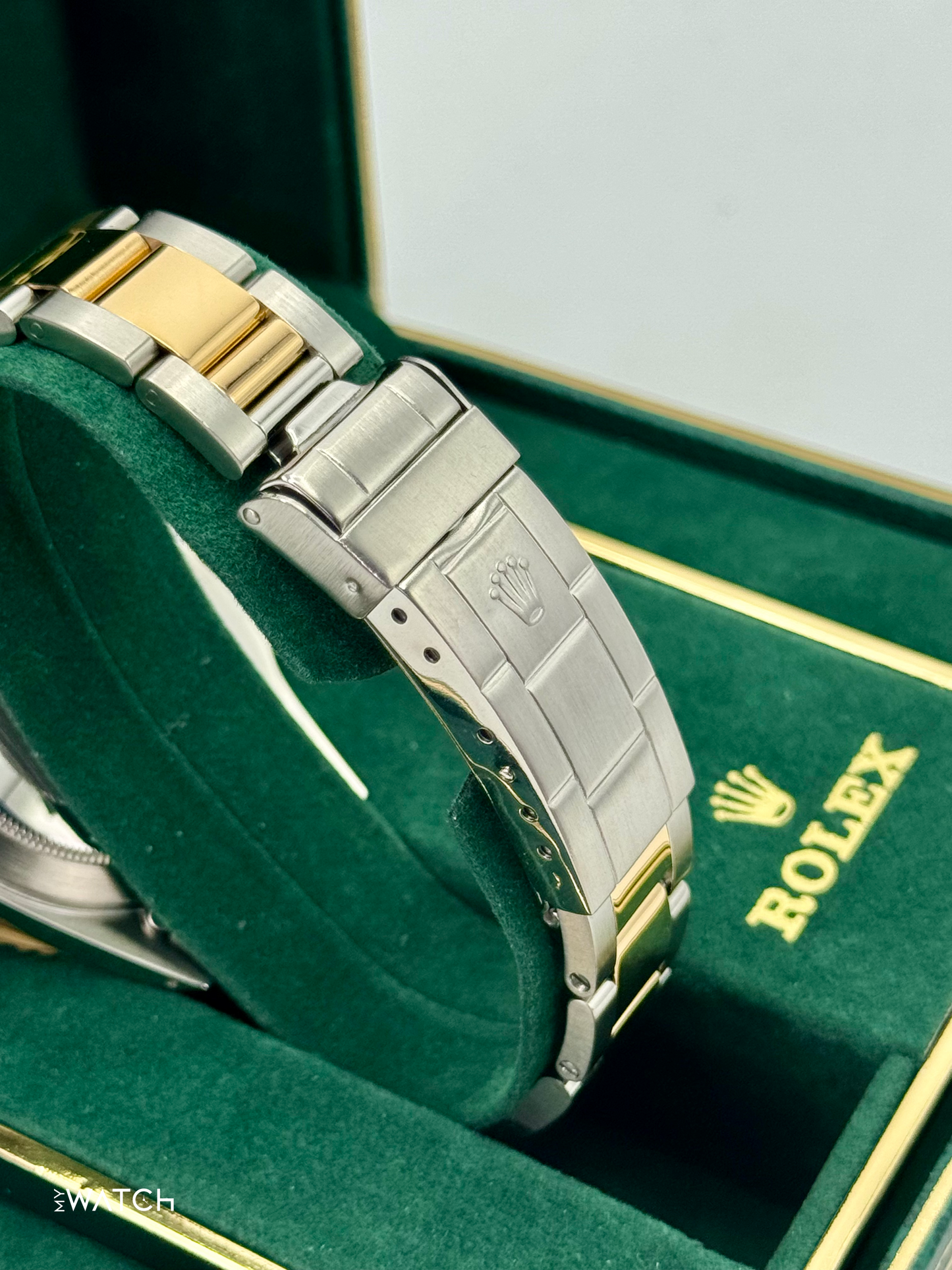 1984 Rolex Submariner 40mm 16803 Two-Tone Black Dial - MyWatchLLC