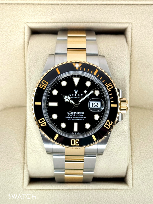 2023 Rolex Submariner 41mm 126613LN Two-Tone Black Dial - MyWatchLLC