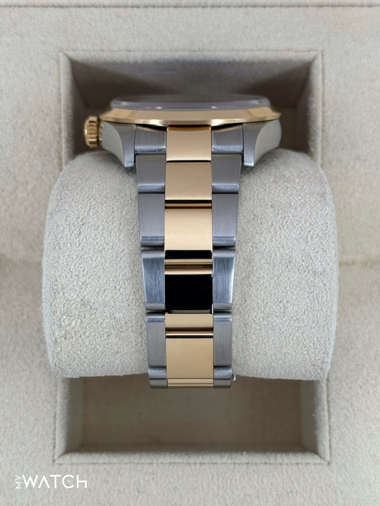 2021 Rolex Explorer 36mm 124273 Two-Tone Black Dial - MyWatchLLC