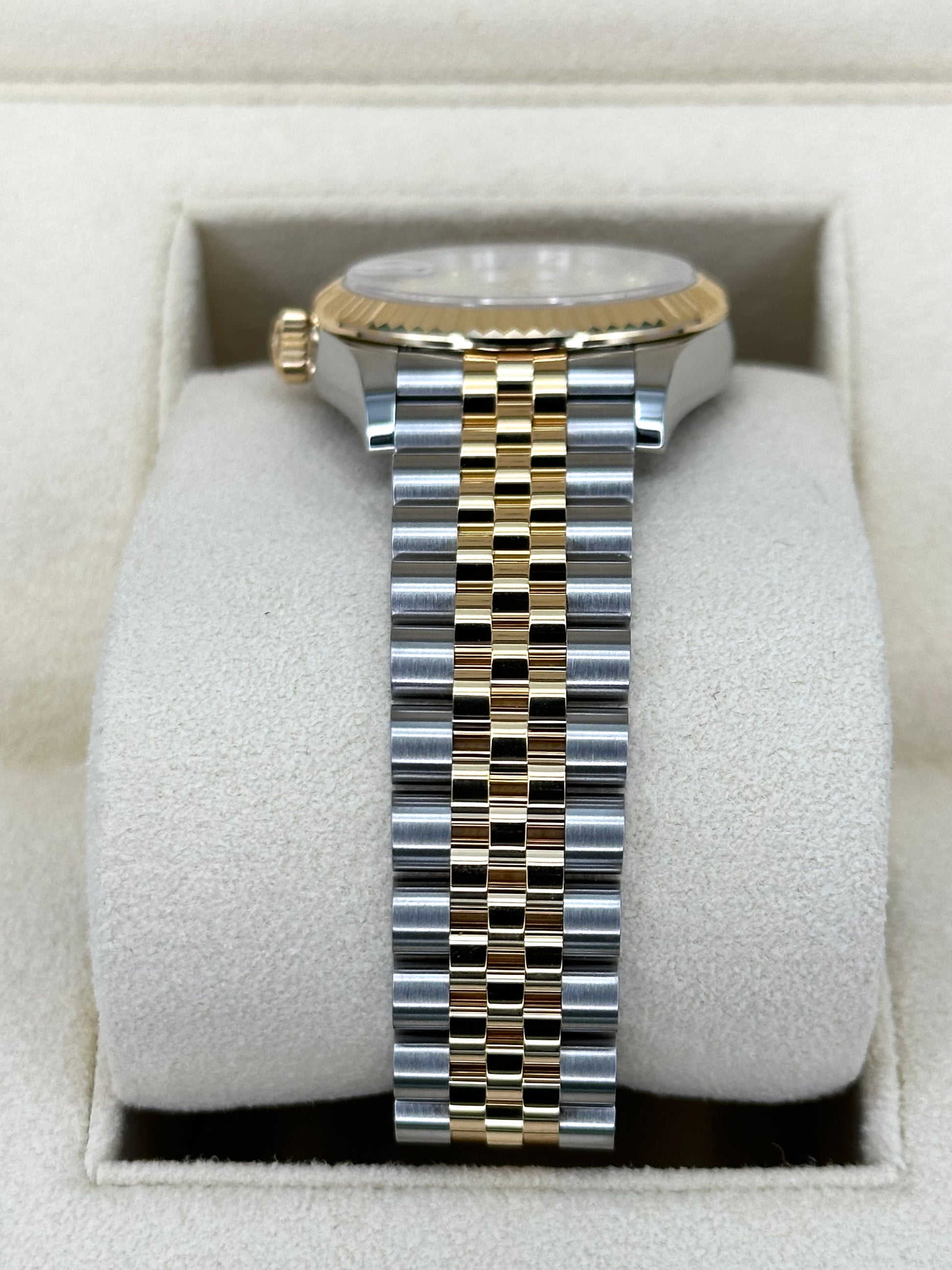 NEW 2024 Rolex Lady Datejust 31mm 278273 Two-Tone Silver Diamond Dial - MyWatchLLC