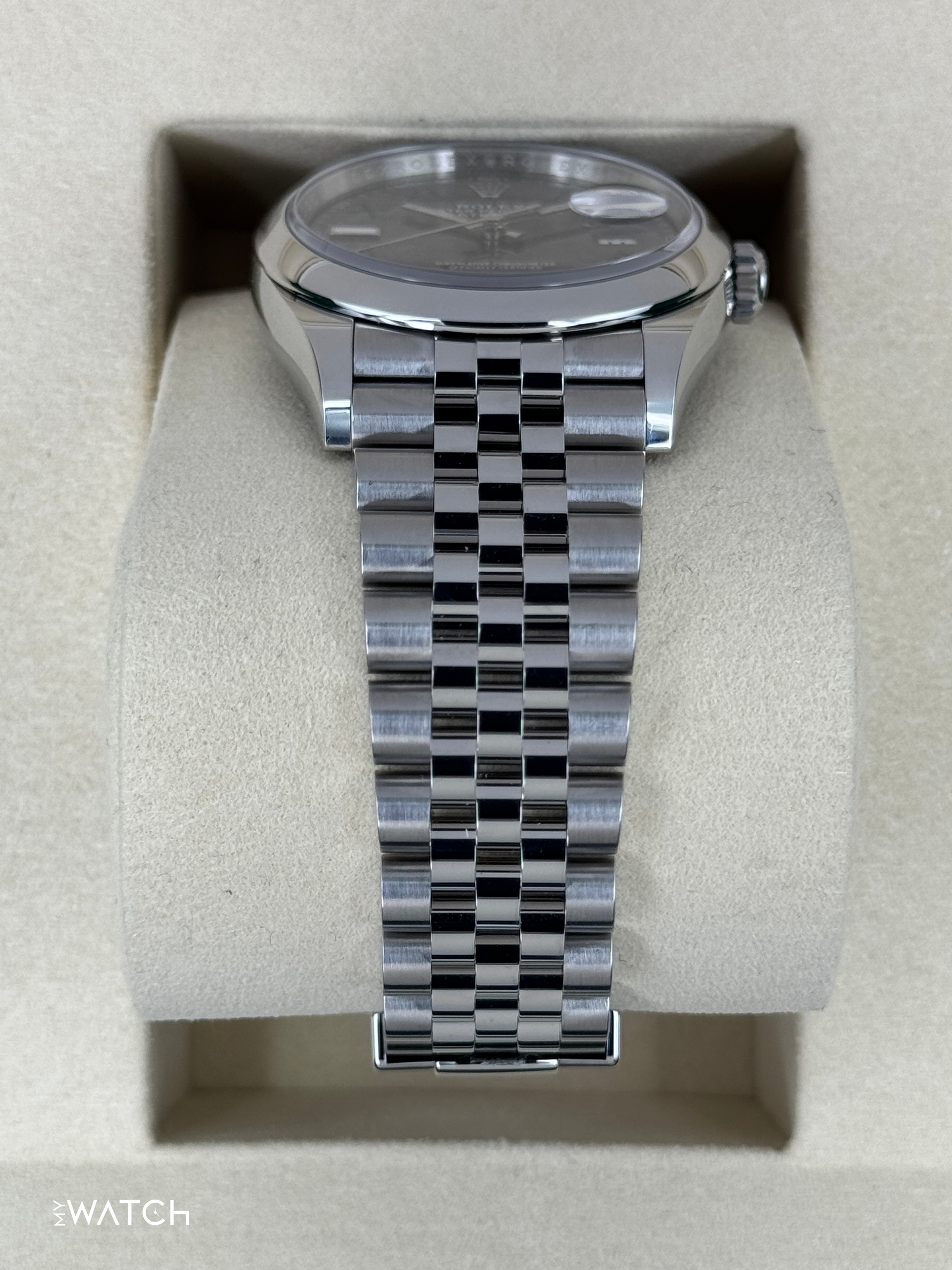 NEW 2025 Rolex Datejust 36mm 126200 Jubilee Wimbledon Dial - MyWatchLLC