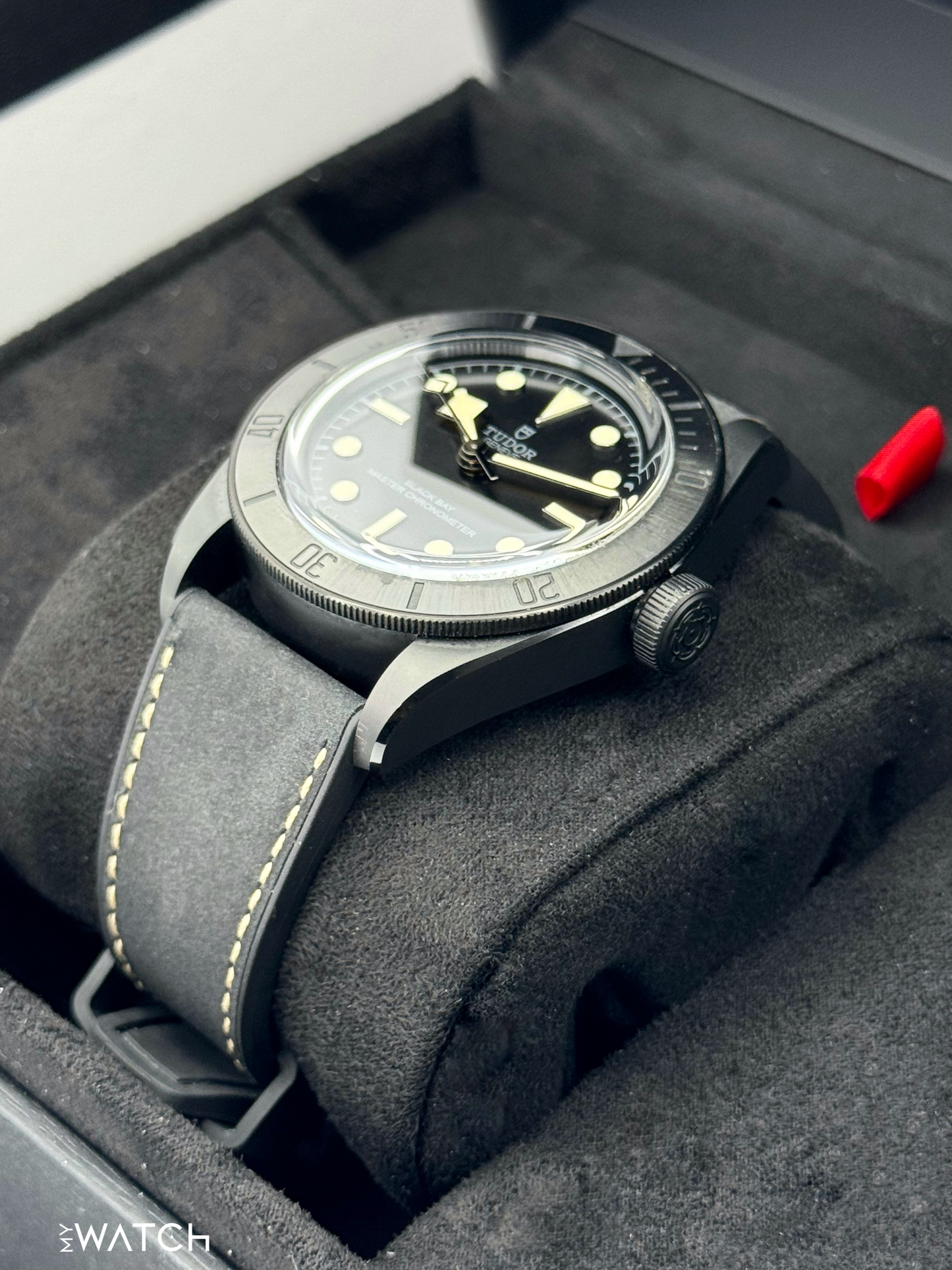 2023 Tudor Black Bay Ceramic 41mm 79210CNU  Black Domed Dial - MyWatchLLC
