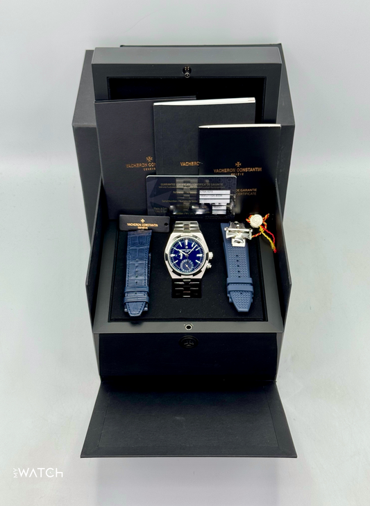 2023 Vacheron Constantin Overseas Dual Time 41mm 7900V Blue Dial - MyWatchLLC