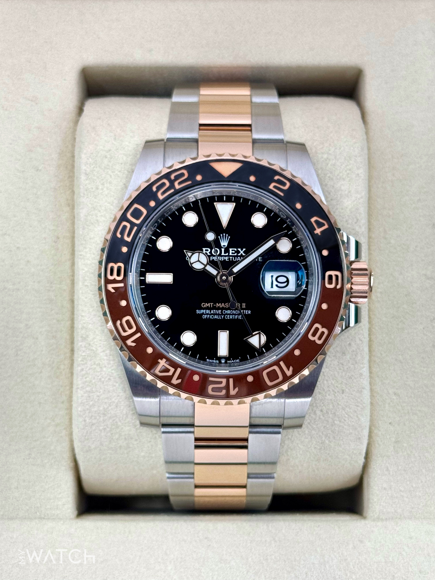 NEW 2025 Rolex GMT-Master II "Rootbeer" 40mm 126711CHNR Two-Tone - MyWatchLLC