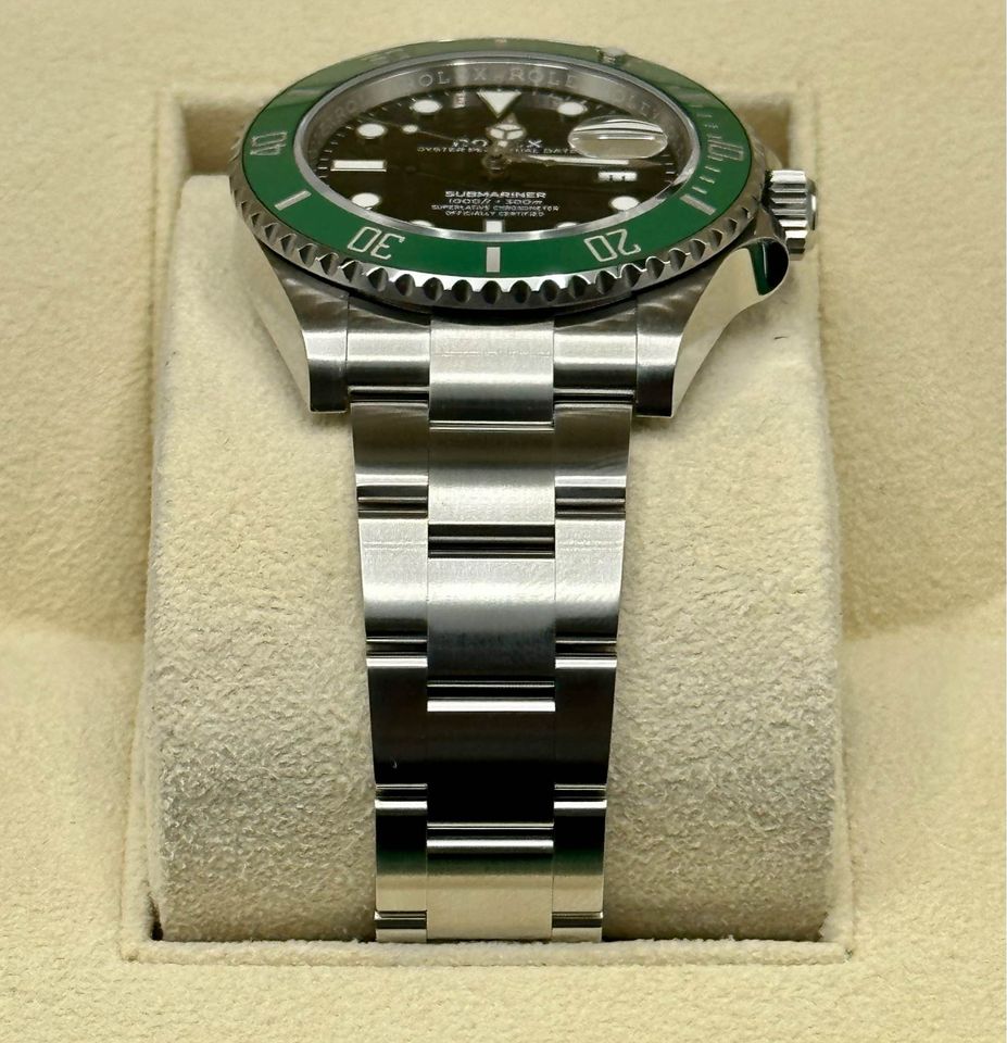 NEW 2023 Rolex Submariner "Starbucks" 126610LV Black Dial Oyster - MyWatchLLC