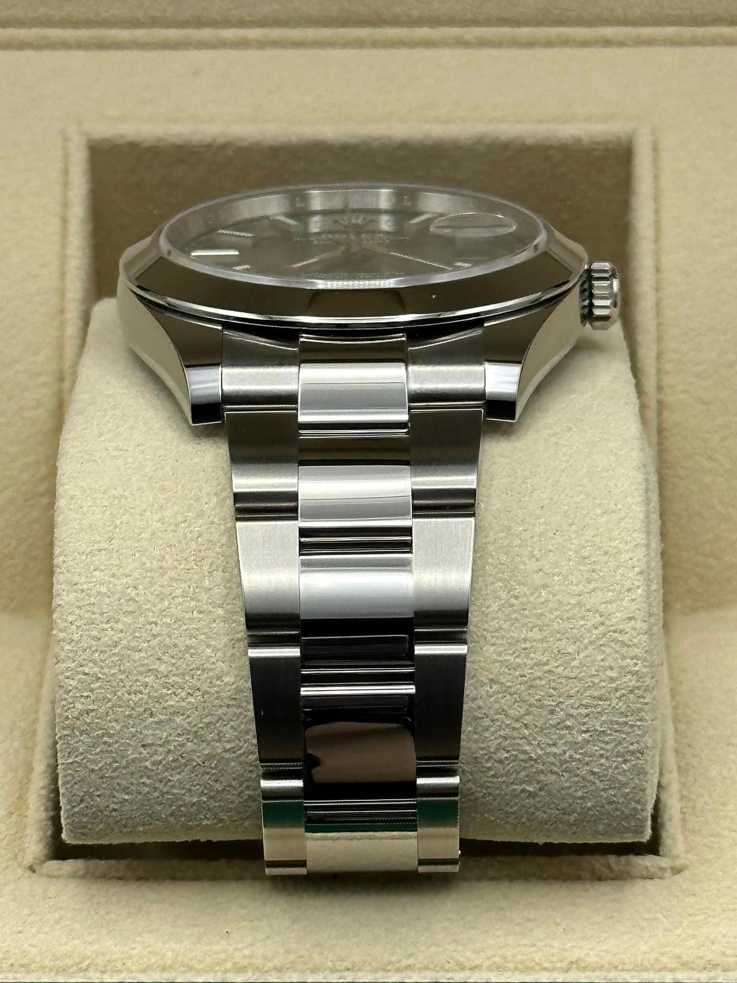 2022 Rolex Datejust 41mm 126300  Stainless Steel Mint Dial Oyster - MyWatchLLC