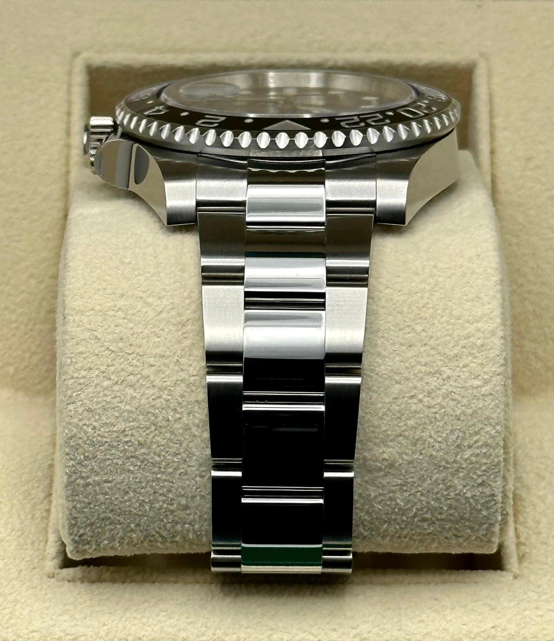New 2023 GMT-Master II "Batman" 126710BLNR Stainless Steel Oyster - MyWatchLLC
