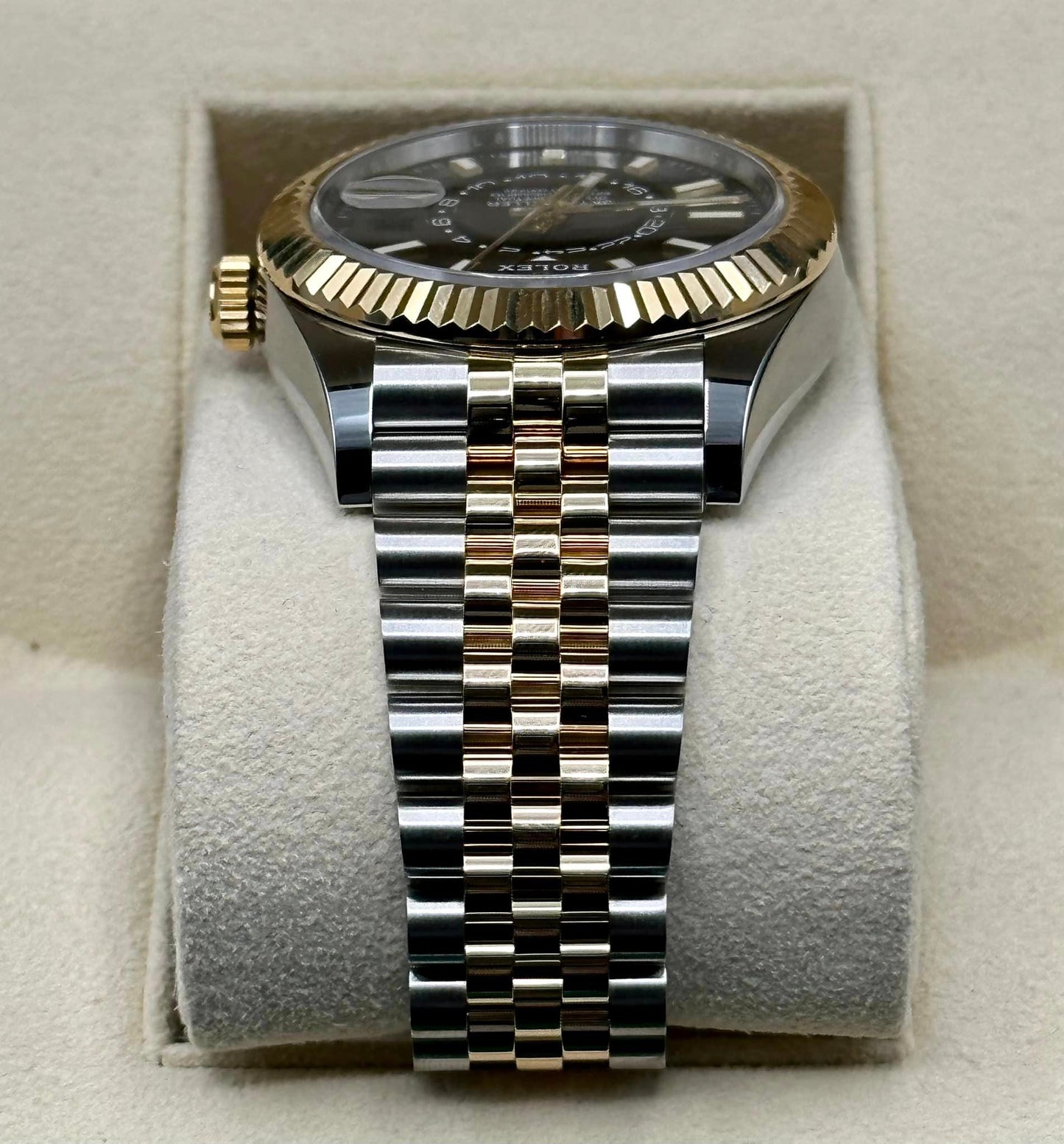 2021 Rolex Sky-Dweller 326933 Jubilee Black Dial - MyWatchLLC