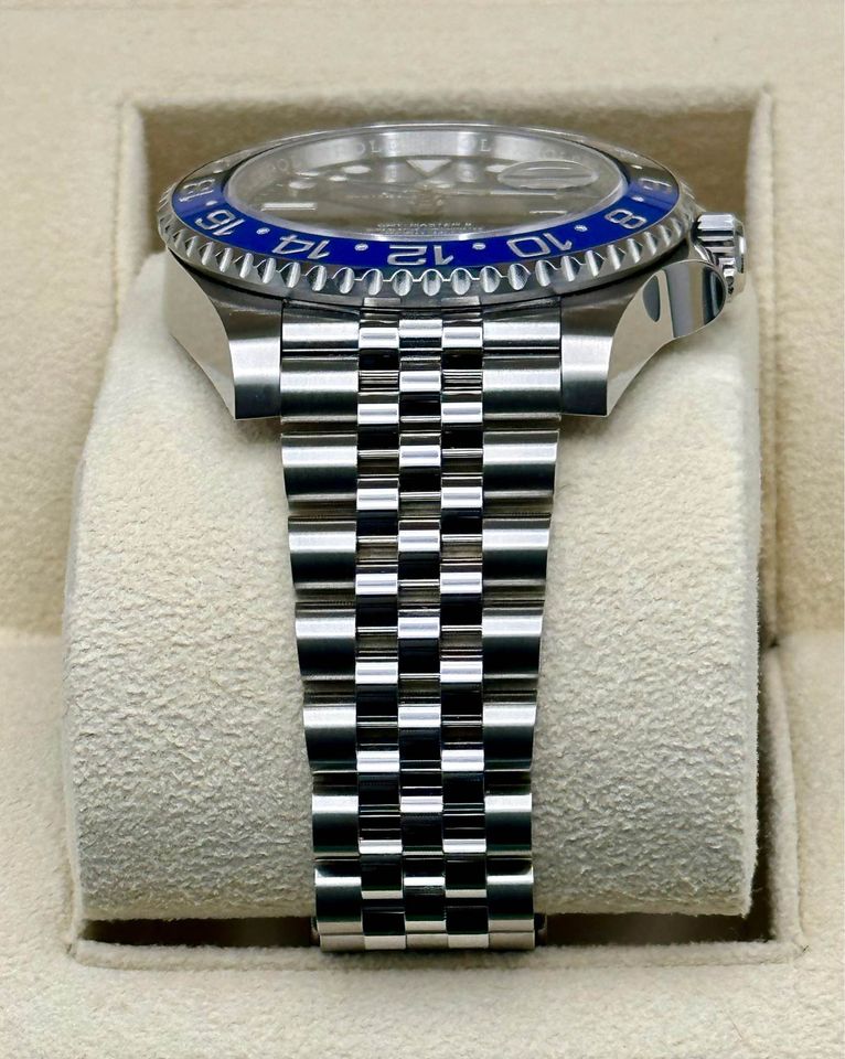 NEW 2022 Rolex GMT-Master II “Batgirlâ€?126710BLNR SS on Jubilee - MyWatchLLC