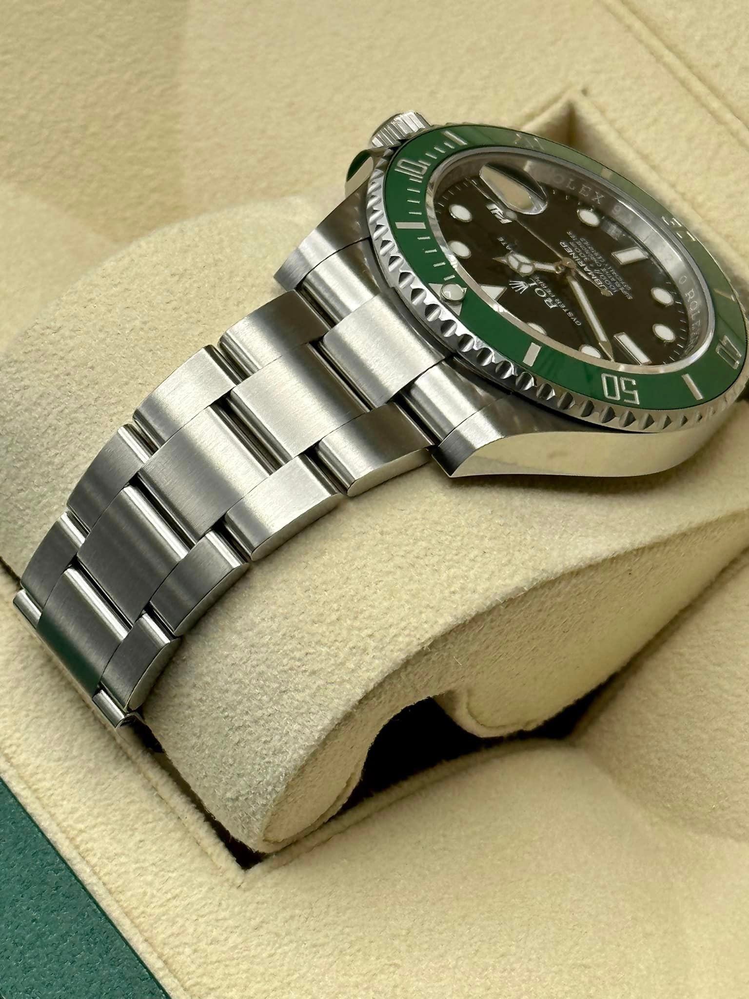 NEW 2023 Rolex Submariner "Starbucks" 126610LV Stainless Steel Oyster - MyWatchLLC
