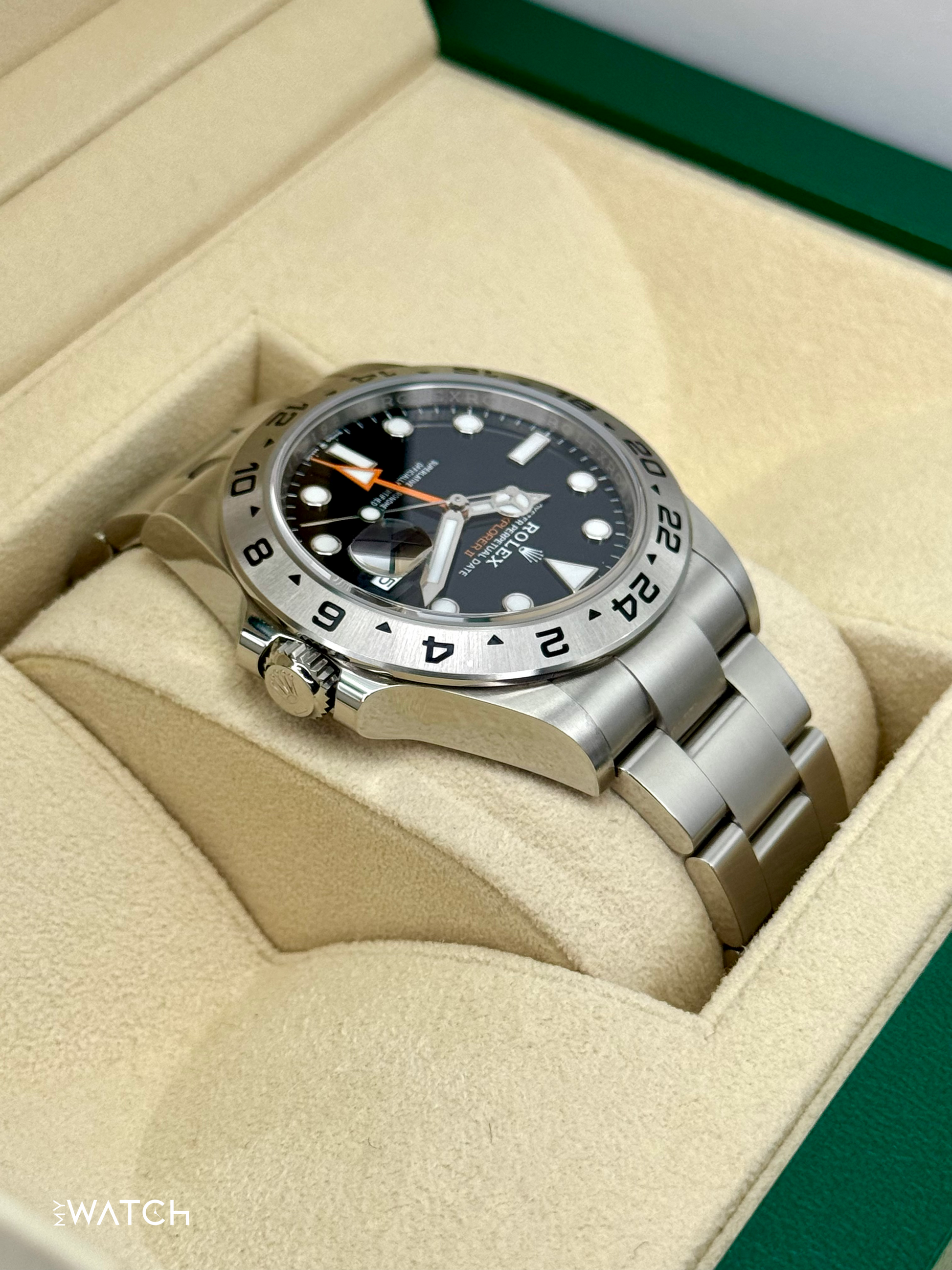 2024 Rolex Explorer II 42mm 226570 Black Dial - MyWatchLLC