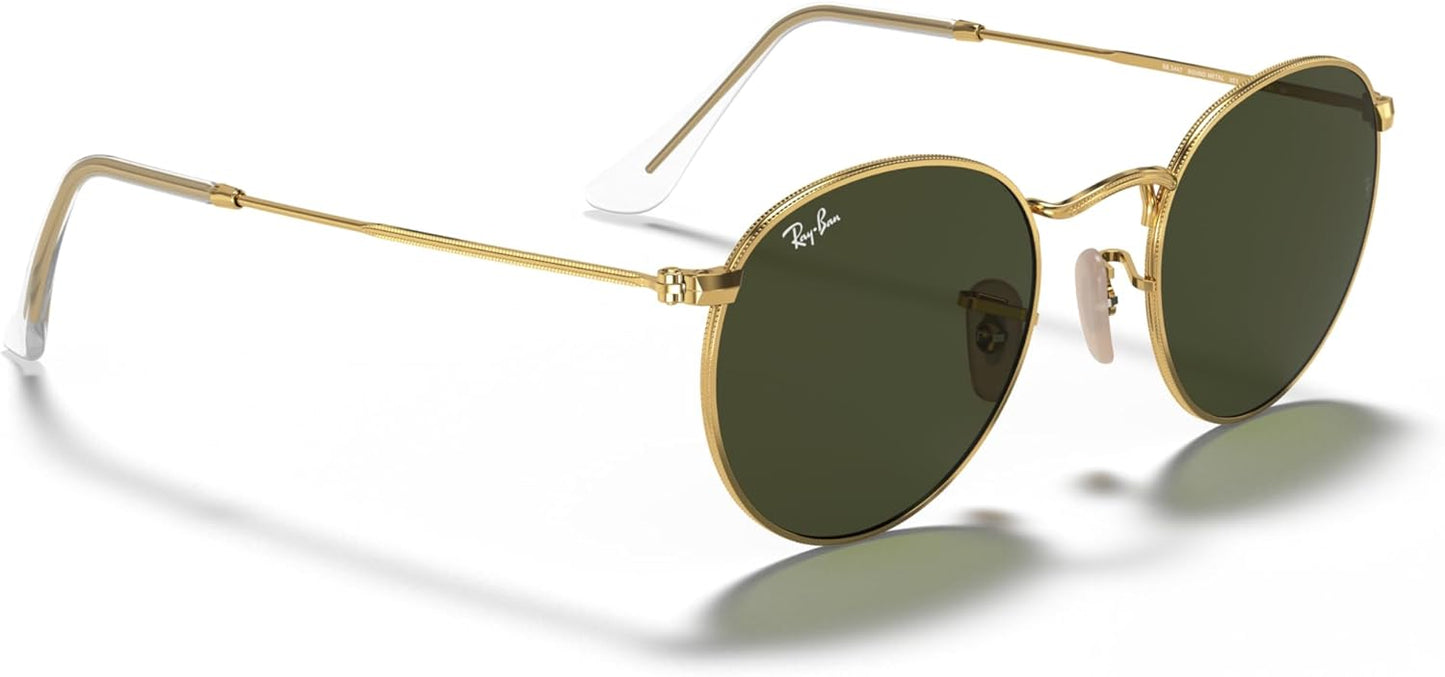 Ray-Ban Rb3447 Round Metal Sunglasses