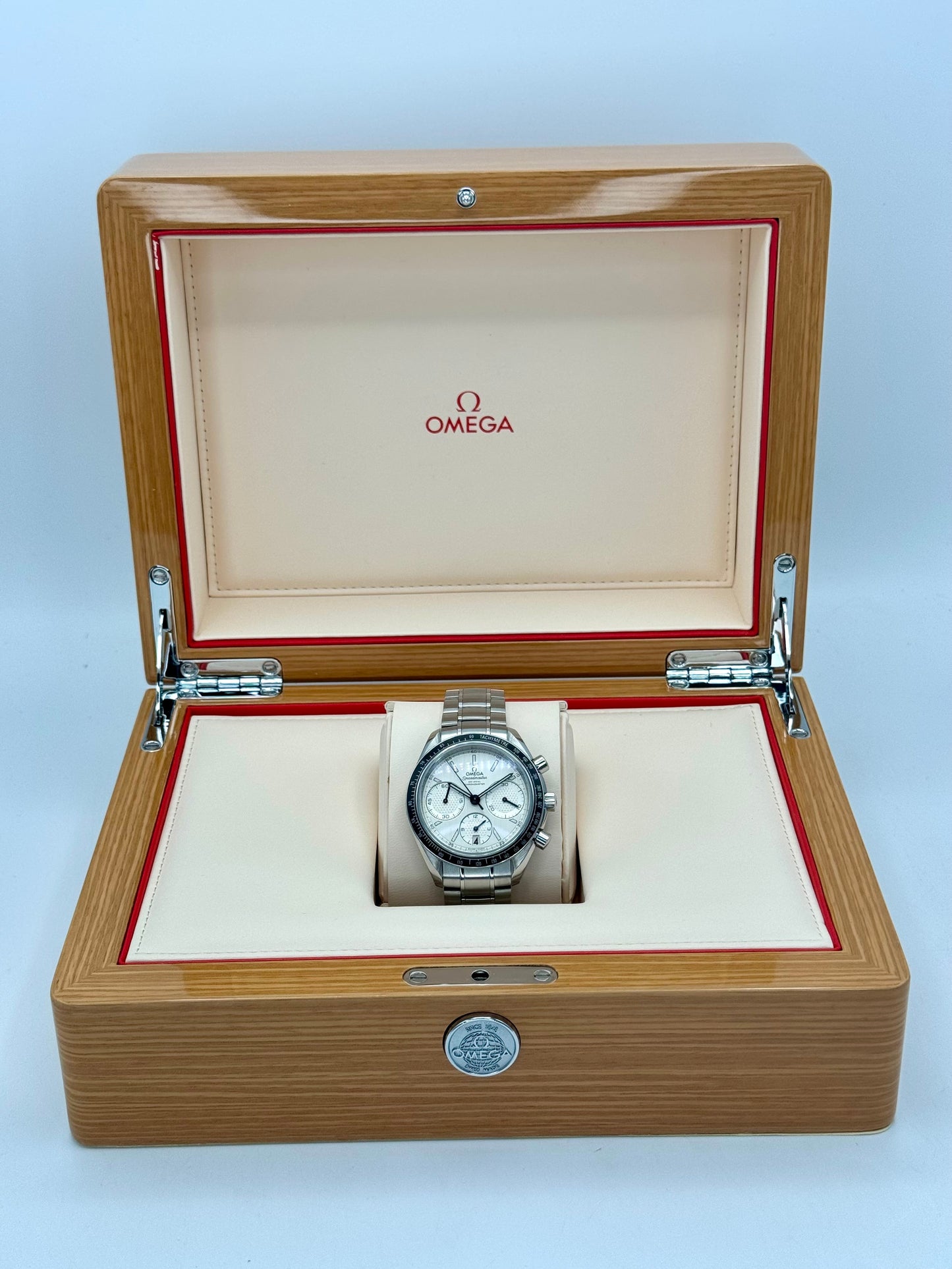 2020 Omega Speeedmaster Racing 40mm 326.30.40.5002.001 White Dial - MyWatchLLC