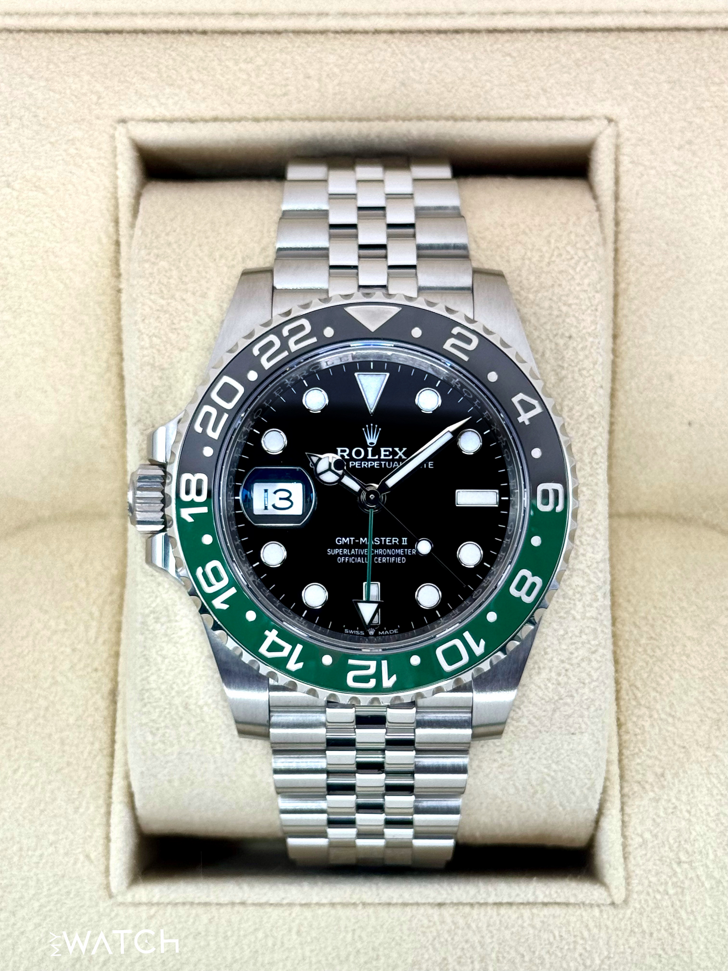 2024 Rolex GMT-Master II "Sprite" 40mm 126720VTNR Jubilee - MyWatchLLC