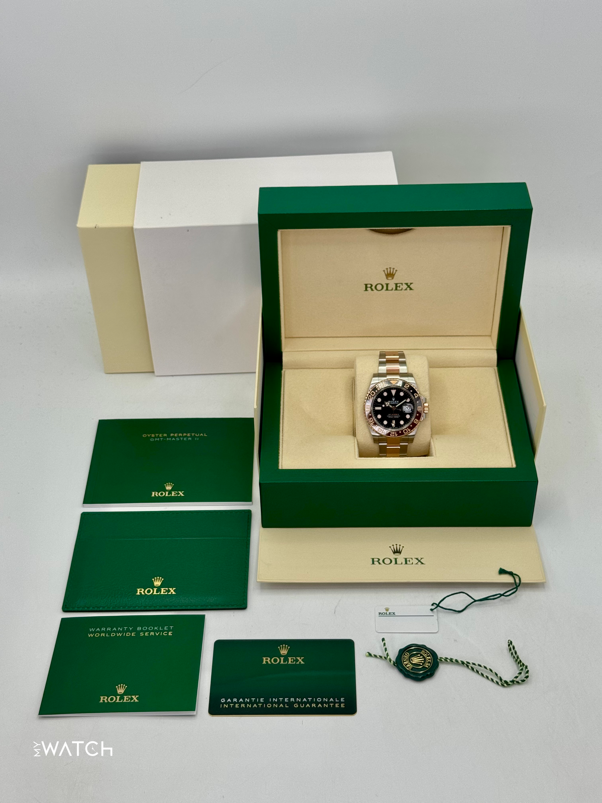 2024 Rolex GMT-Master II "Rootbeer" 40mm 126711CHNR Two-Tone - MyWatchLLC
