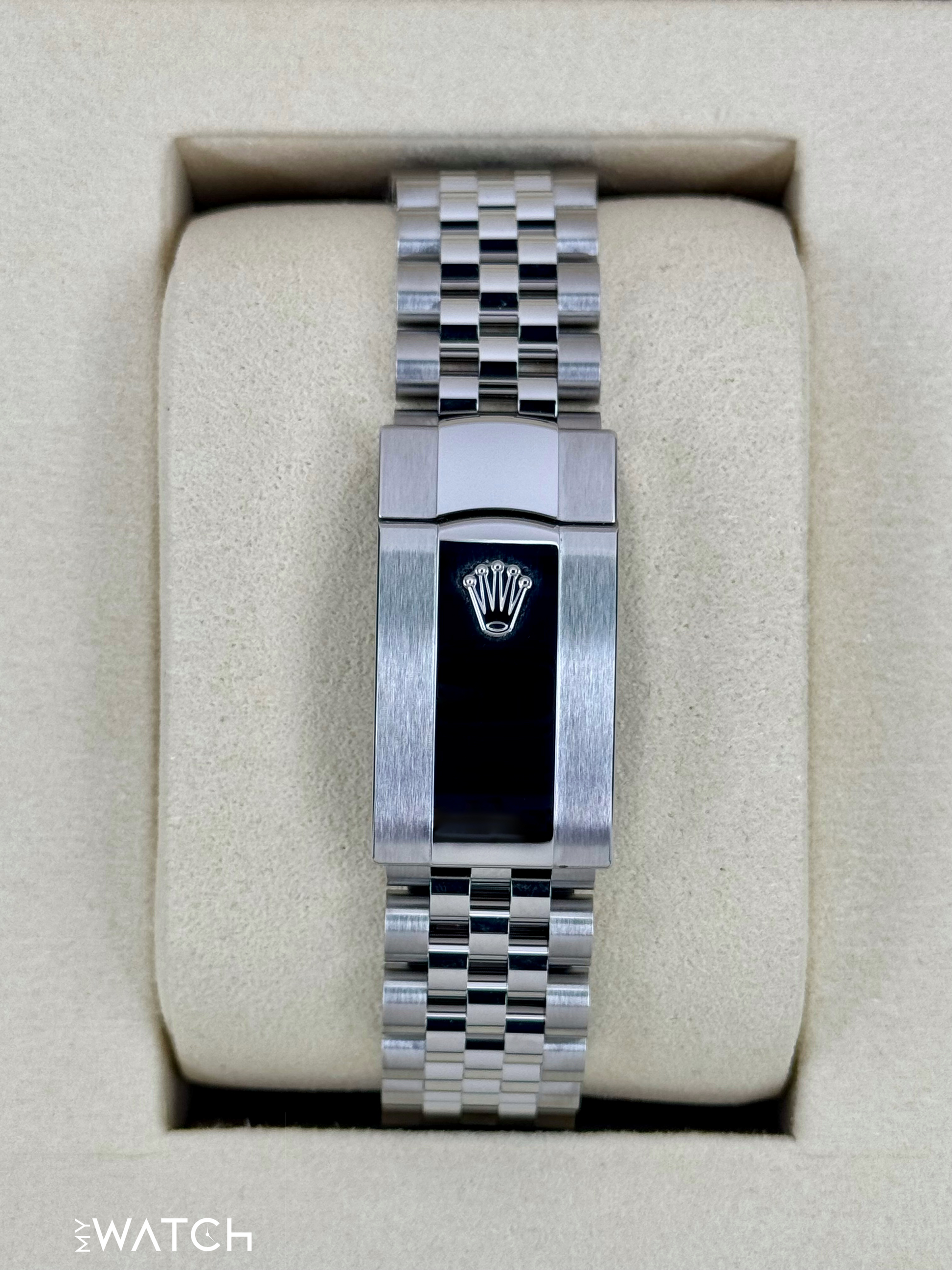 NEW 2025 Rolex Datejust 41mm 126334 Jubilee Wimbledon Dial - MyWatchLLC