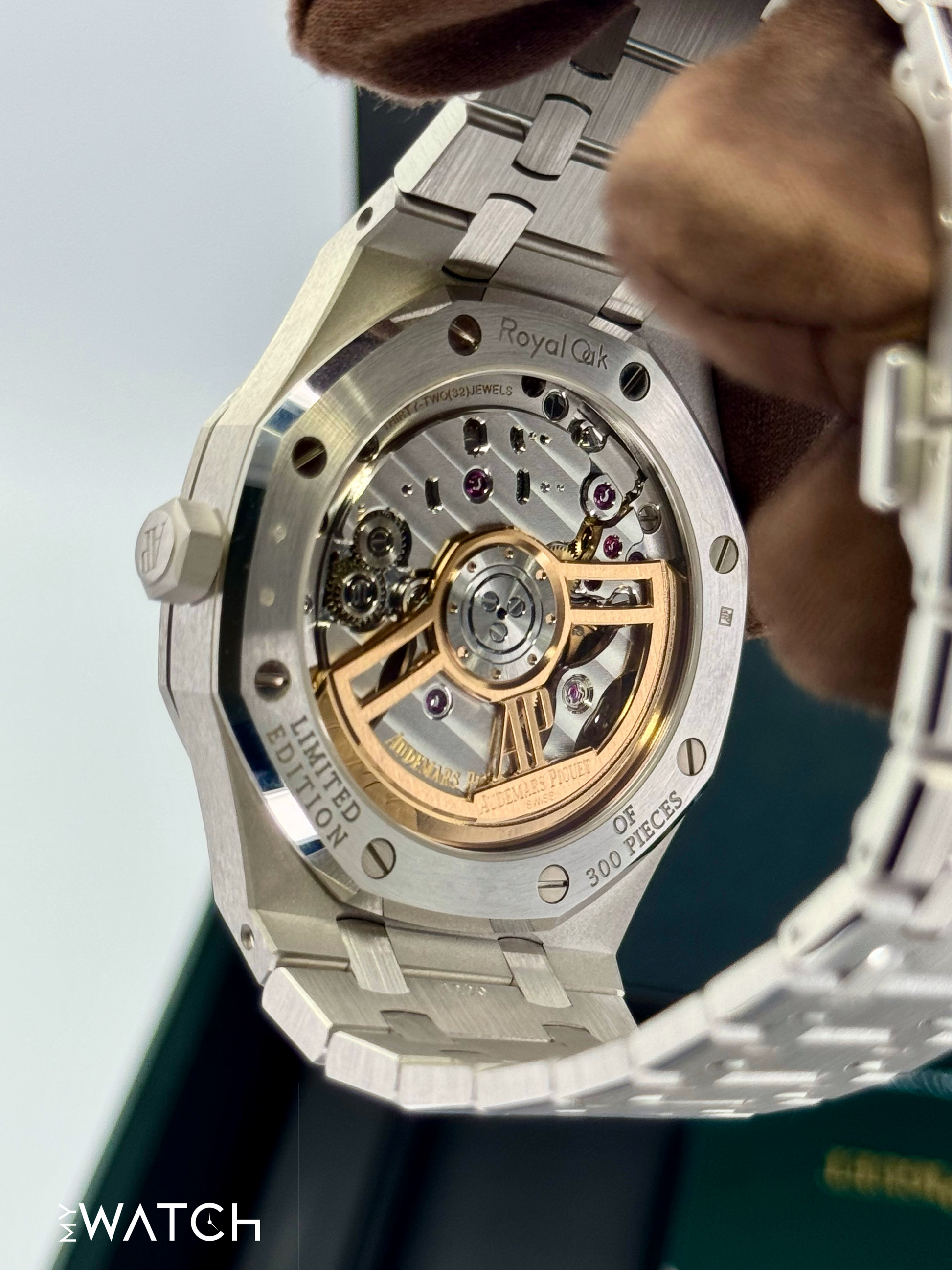 NEW 2021 Audemars Piguet  Royal Oak  41mm 15503BC Blue Dial - MyWatchLLC