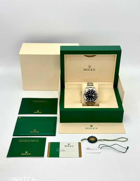 2017 Rolex GMT-Master II 40mm 116710LN Stainless Steel Black Dial - MyWatchLLC