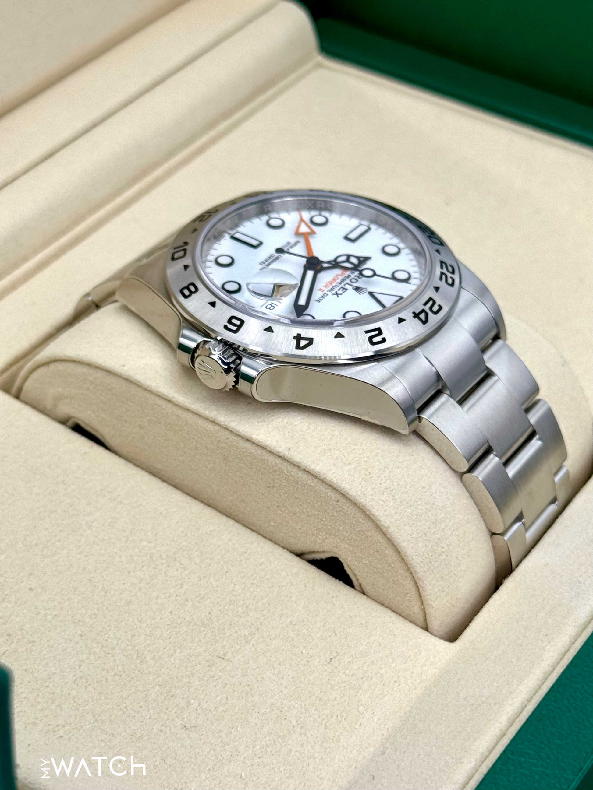 NEW 2025 Rolex Explorer II 42mm 226570 Polar White Dial - MyWatchLLC