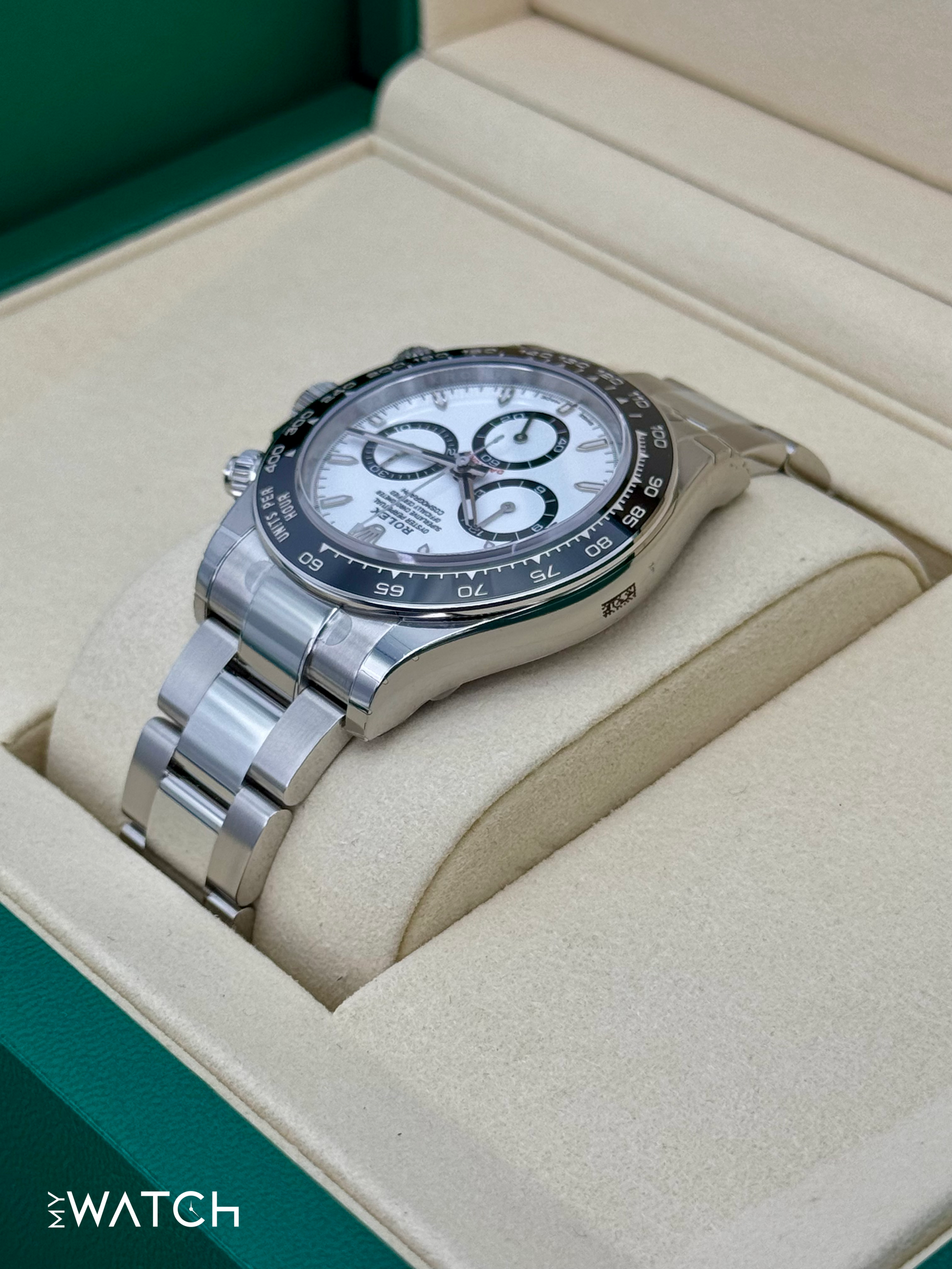 NEW 2025 Rolex Daytona 40mm 126500LN Stainless Steel Panda Dial (STICKERED) - MyWatchLLC