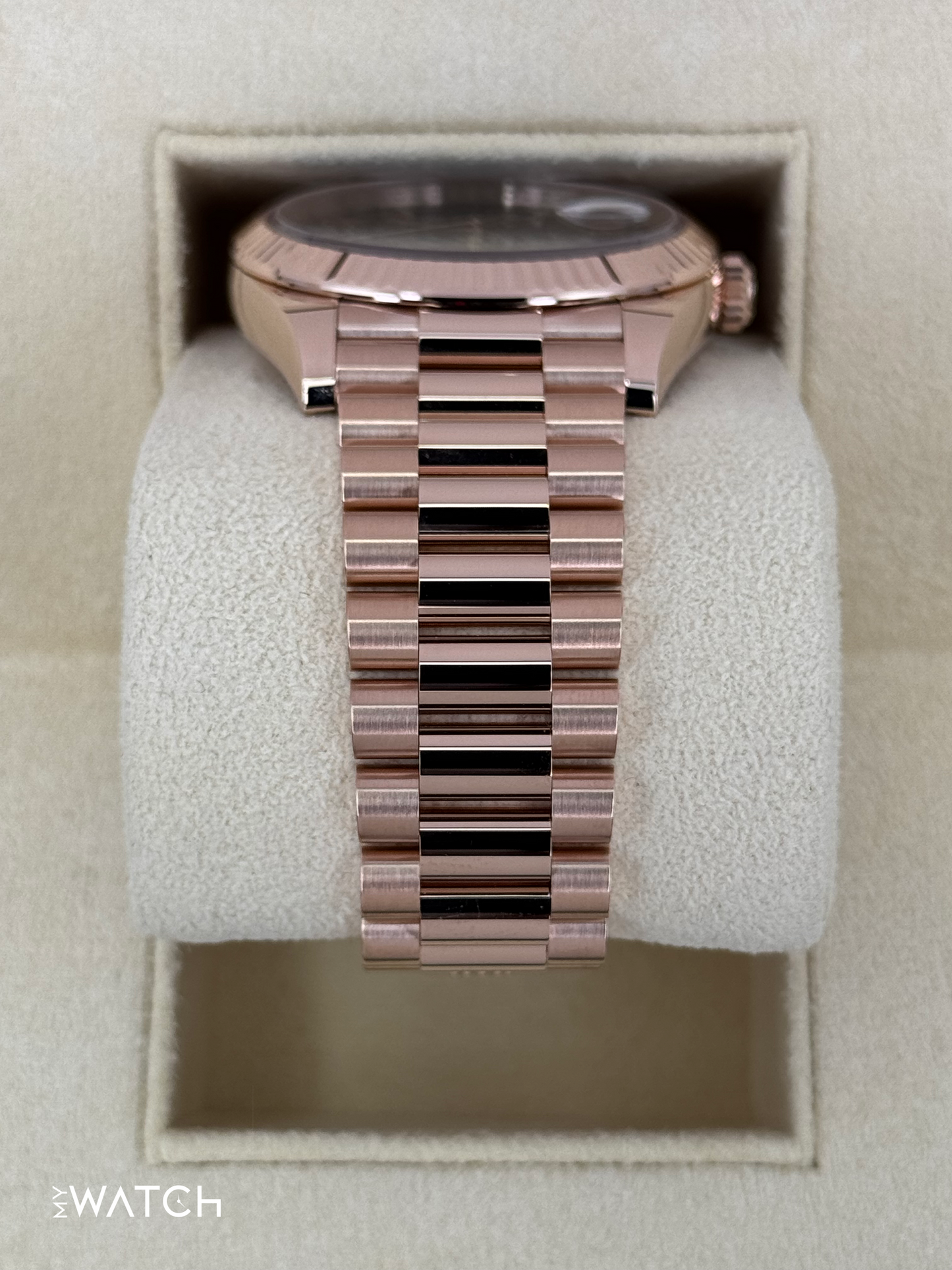 NEW 2025 Rolex Day-Date 40mm 228235 Presidential Slate Ombre Dial - MyWatchLLC