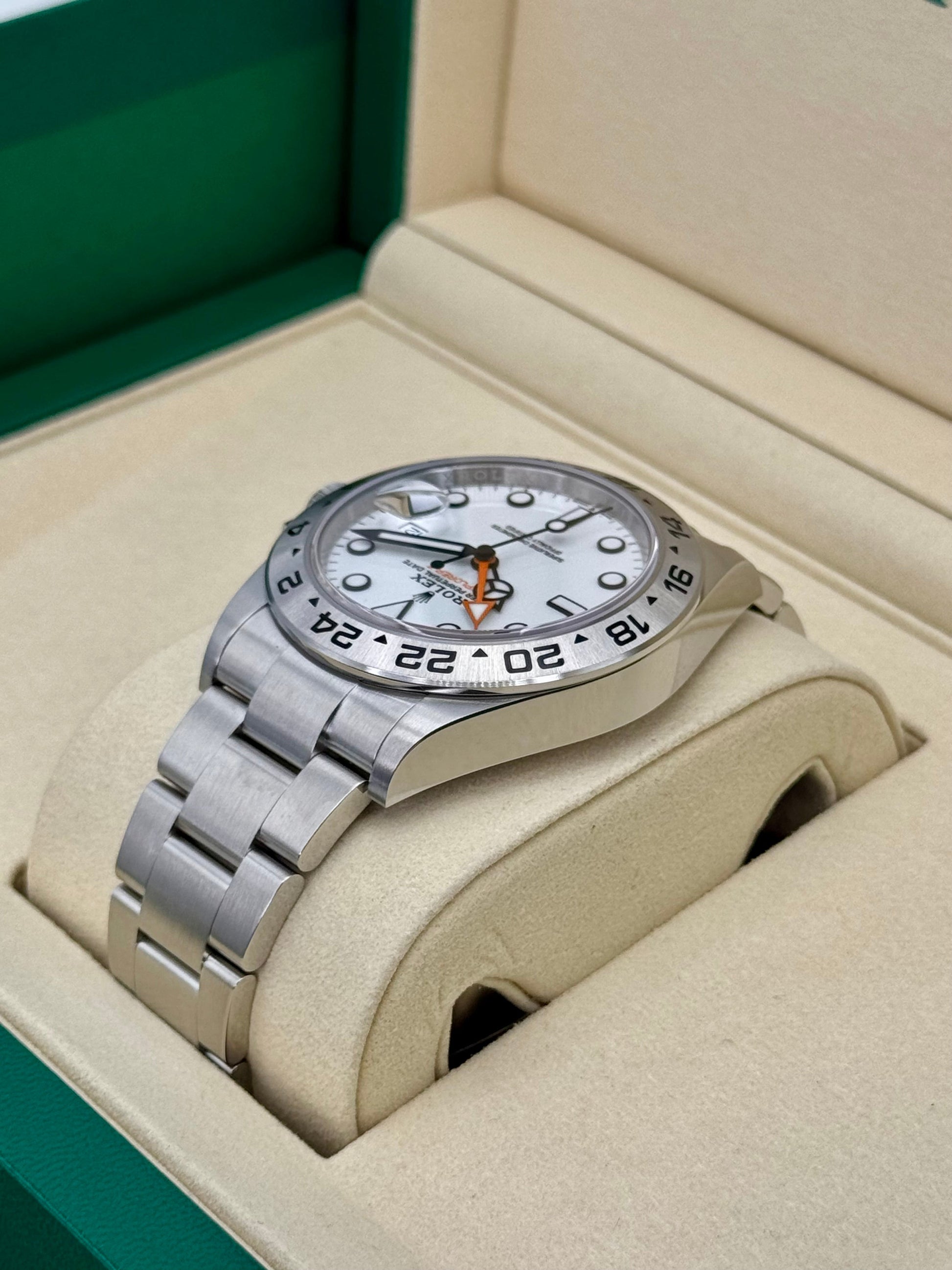 NEW 2025 Rolex Explorer II 42mm 226570 Polar White Dial - MyWatchLLC