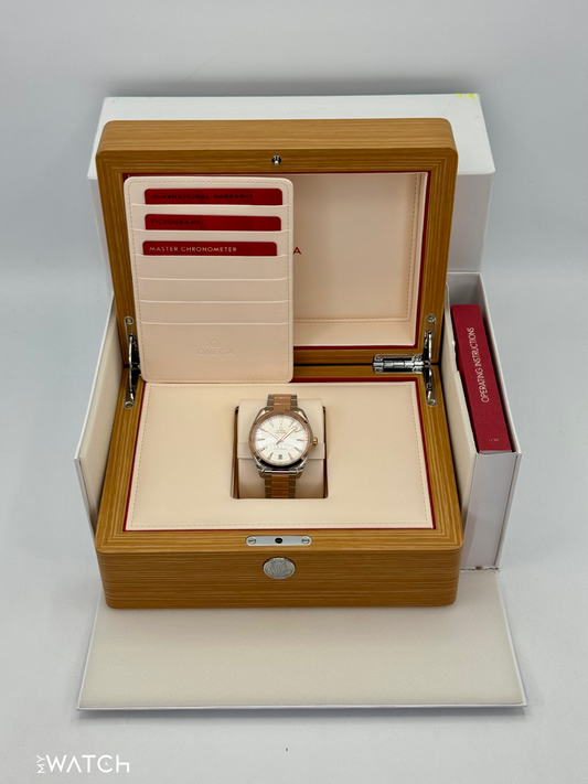 2025 Omega Seamaster Aqua Terra 41mm 220.20.41.21.02.001 Silver Dial - MyWatchLLC