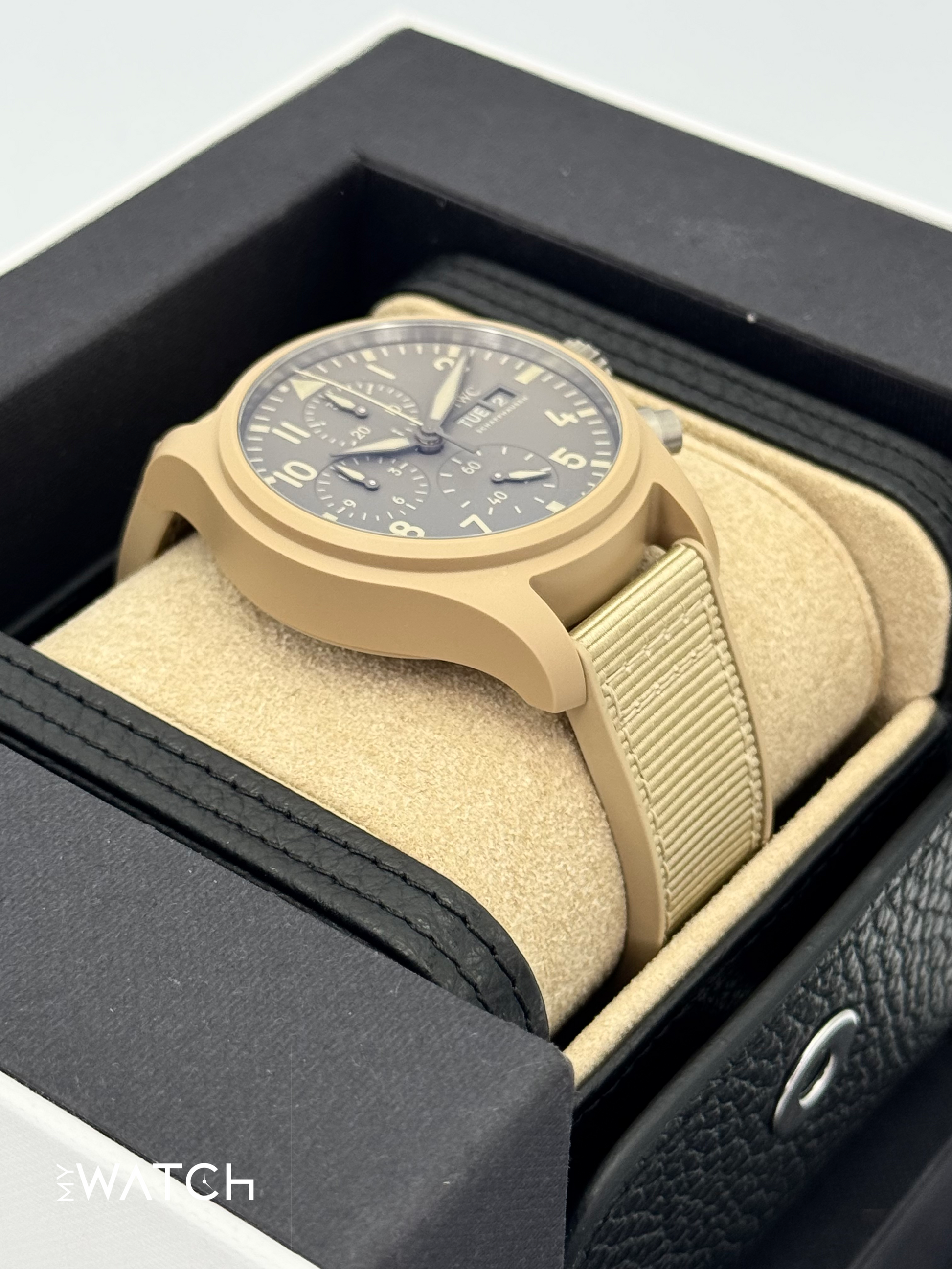 NEW 2025 IWC Top Gun Mojave Desert 41mm IW389402 Chronograph - MyWatchLLC