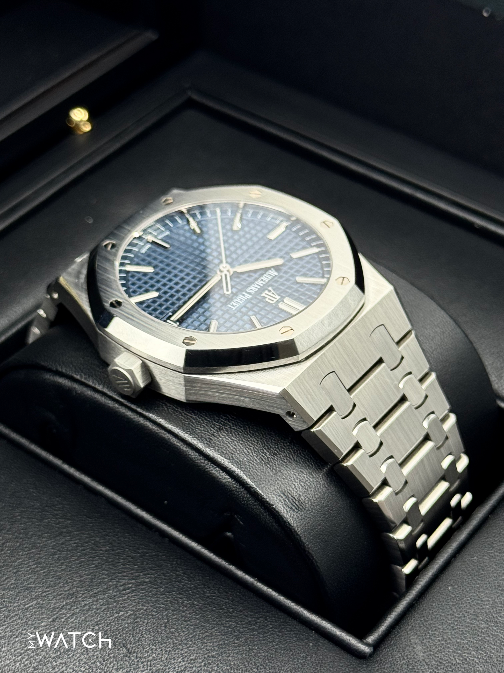 2019 Audemars Piguet Royal Oak 41mm 15500ST Blue Dial - MyWatchLLC