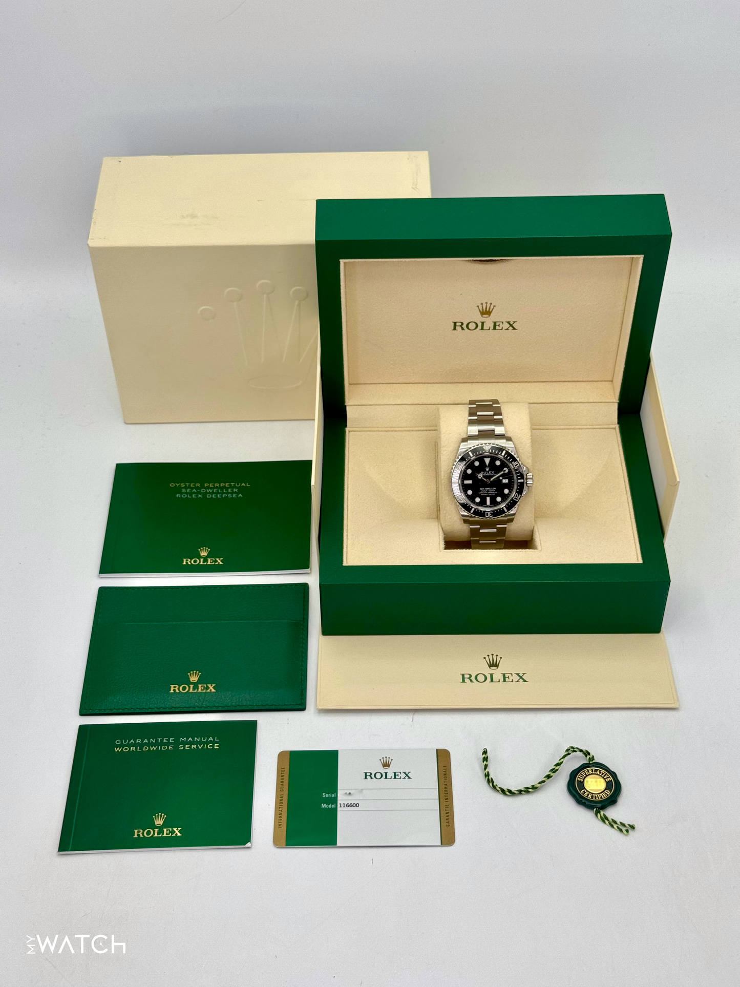 2016 Rolex Sea-Dweller 4000 "SD4K" 40mm 116600 Black Dial - MyWatchLLC