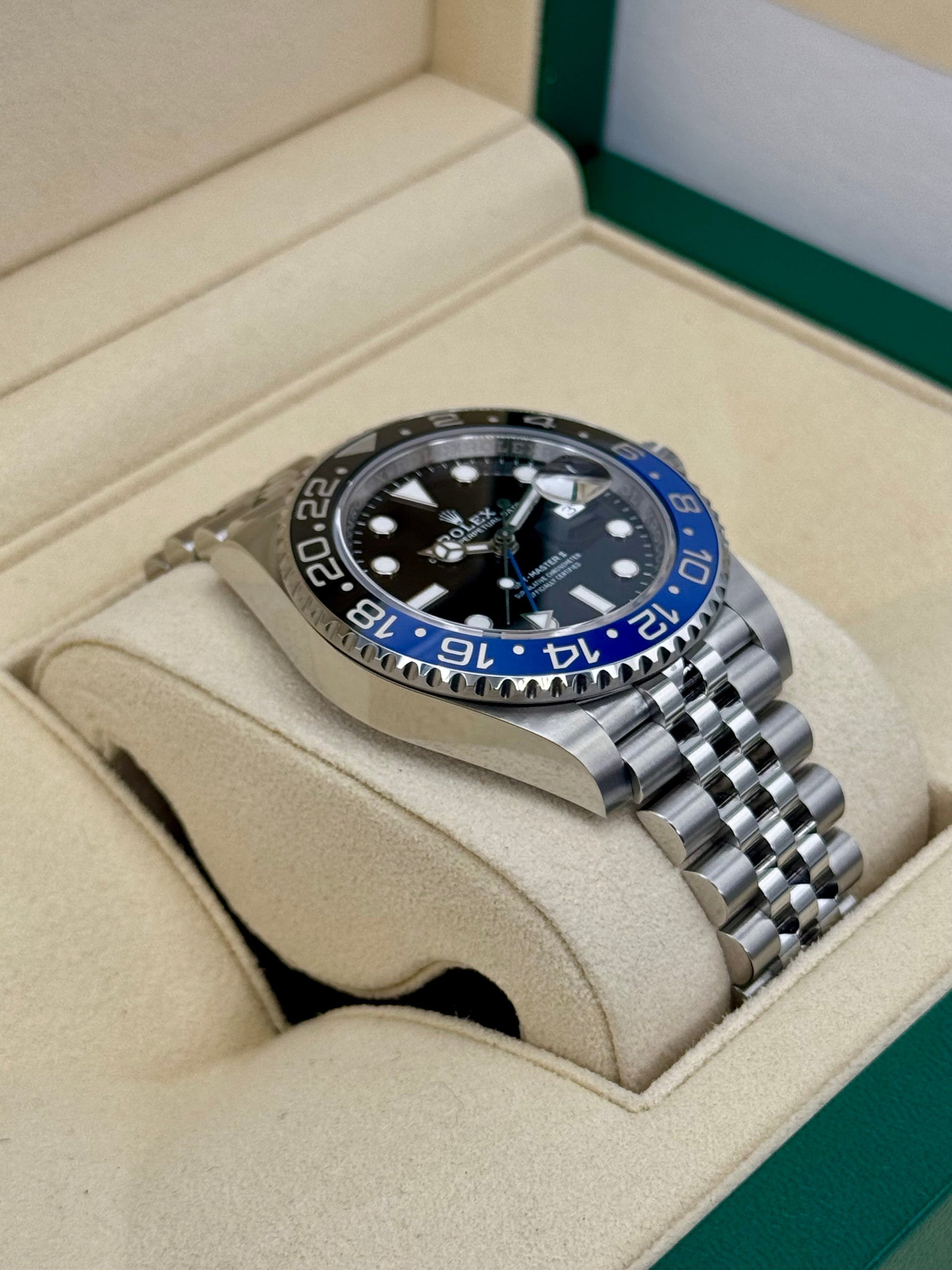 2025 Rolex GMT-Master II "Batgirl" 40mm 126710BLNR Jubilee - MyWatchLLC