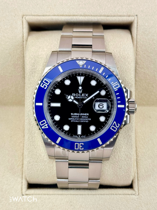 NEW 2025 Rolex Submariner “Cookie Monster â€?41mm 126619LB White Gold Black Dial - MyWatchLLC
