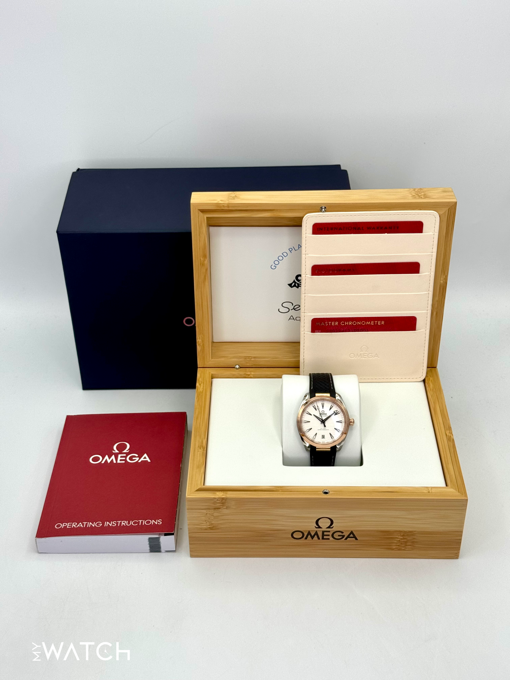 2020 Omega Seamaster Aqua Terra 41mm 220.22.41.21.02.001 Silver Dial - MyWatchLLC