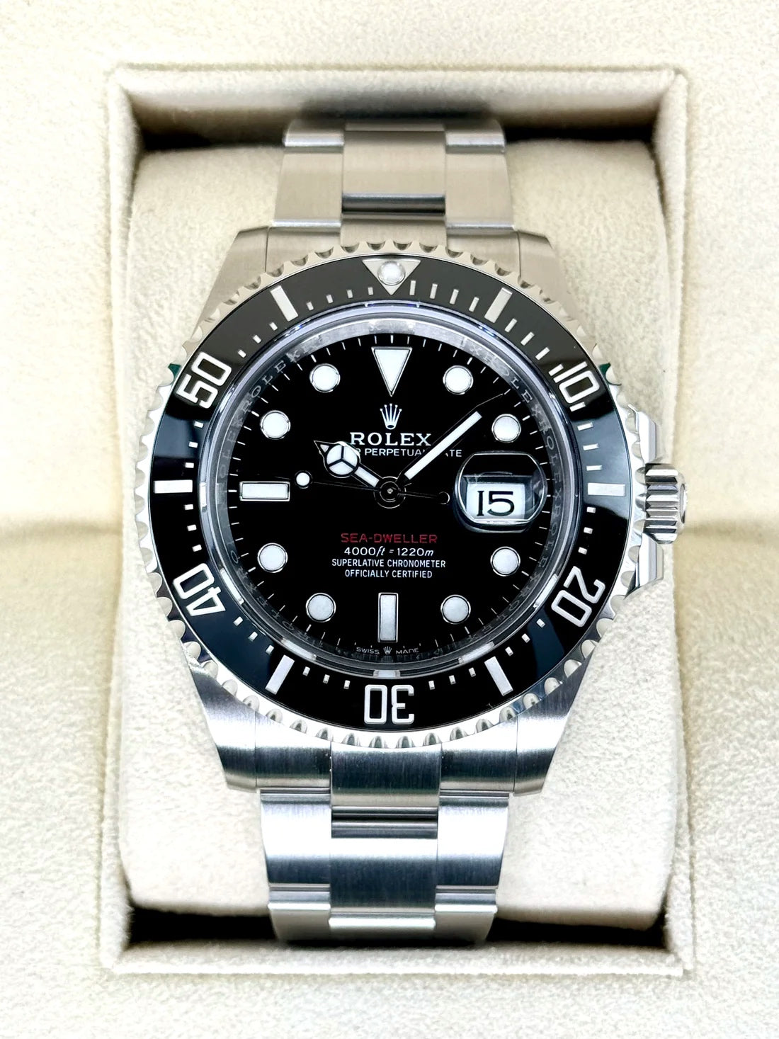 NEW 2024 Rolex Sea-Dweller 43mm 126600 Black Dial - MyWatchLLC