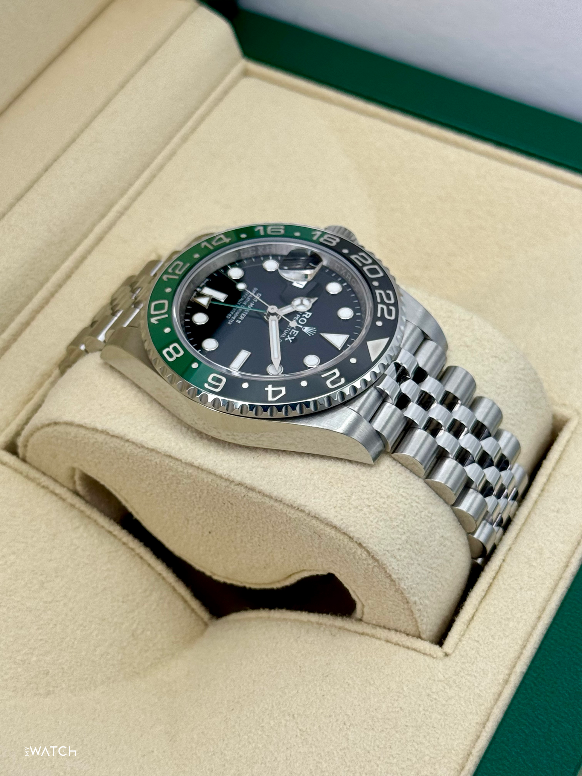 2022 Rolex GMT-Master II "Sprite" 40mm 126720VTNR Jubilee - MyWatchLLC