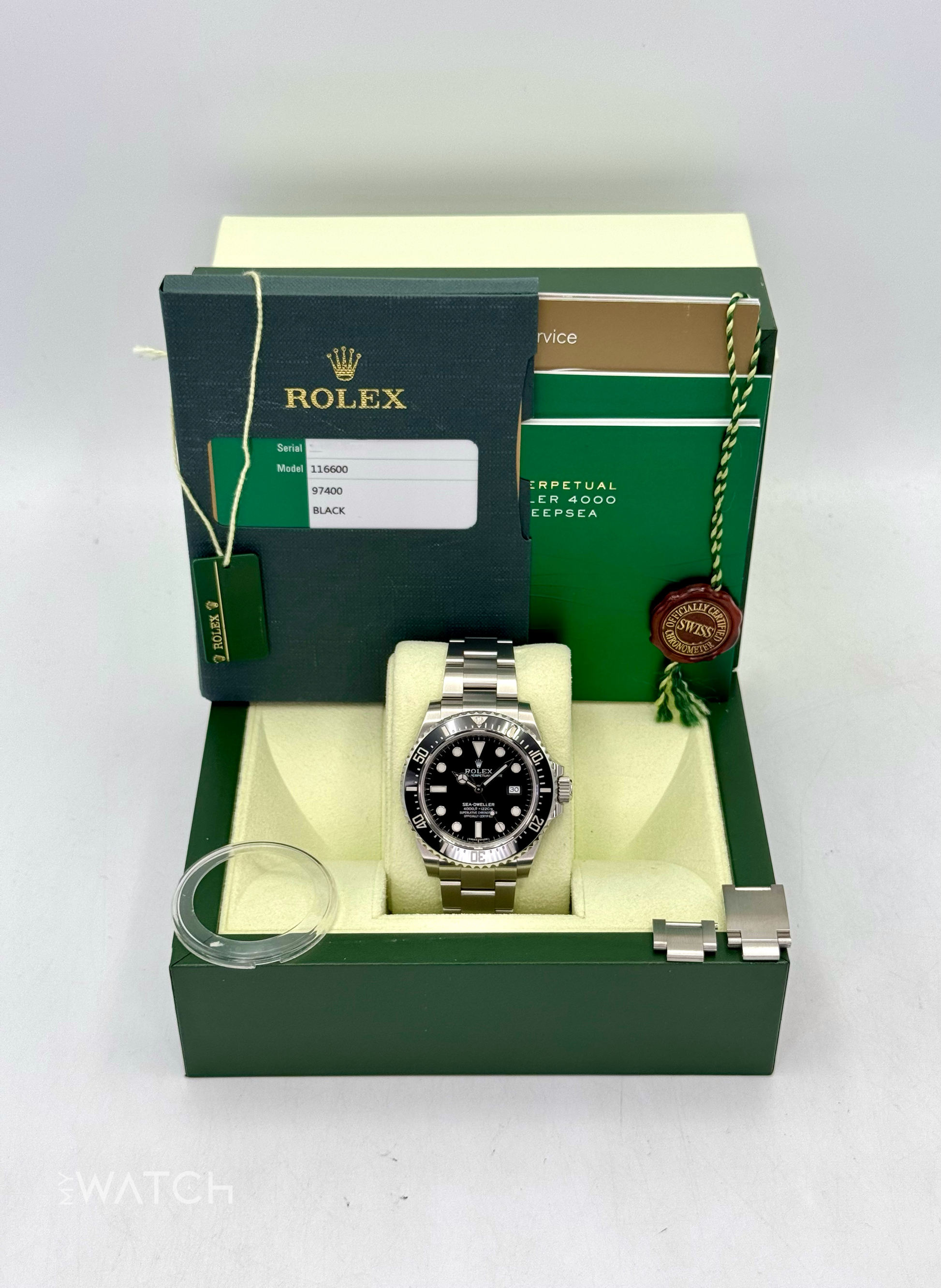 2015 Rolex Sea-Dweller 4000 "SD4K" 40mm 116600 Black Dial - MyWatchLLC