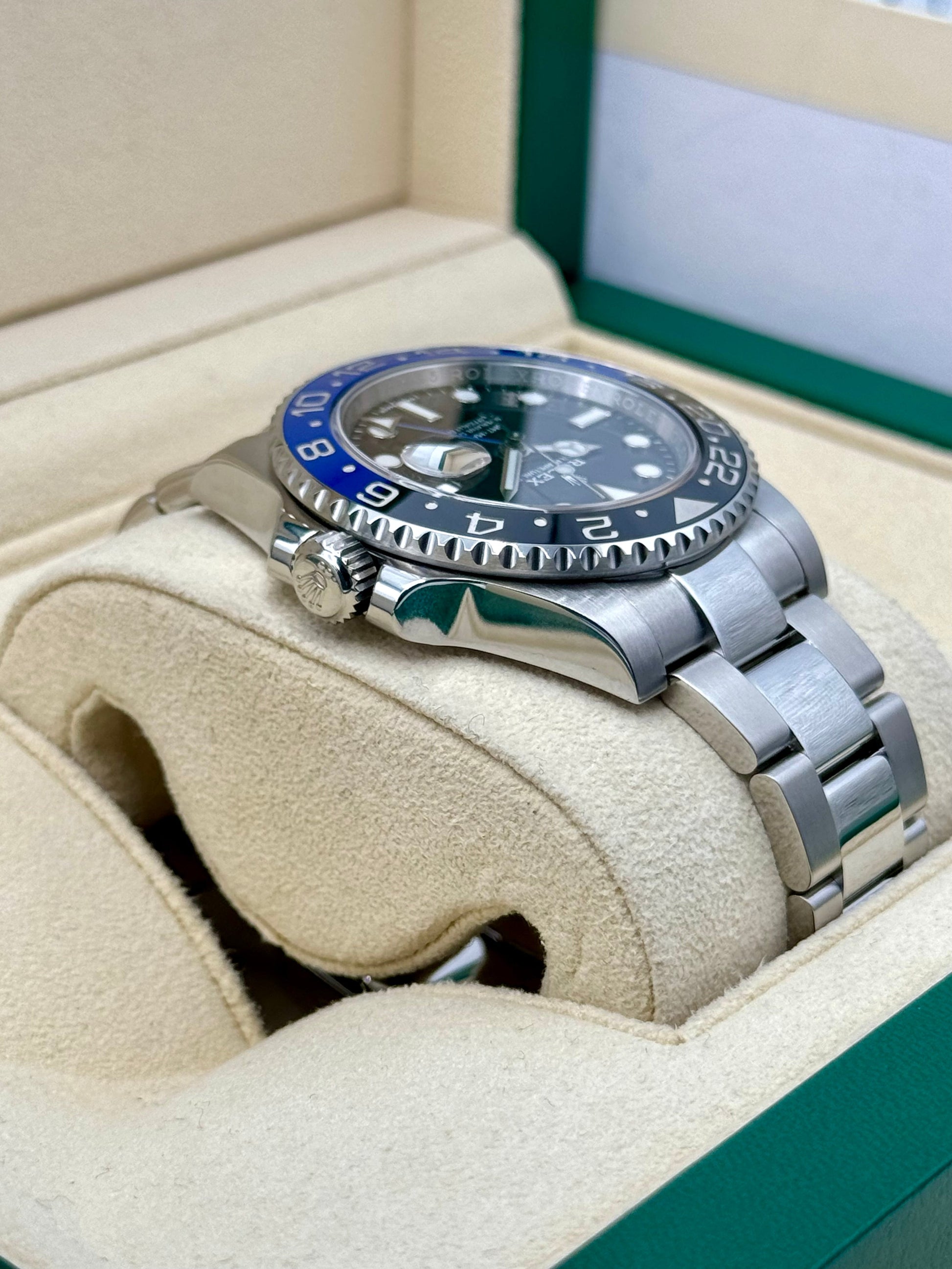 2017 Rolex GMT-Master II "Batman" 40mm 116710BLNR Oyster Black Dial - MyWatchLLC