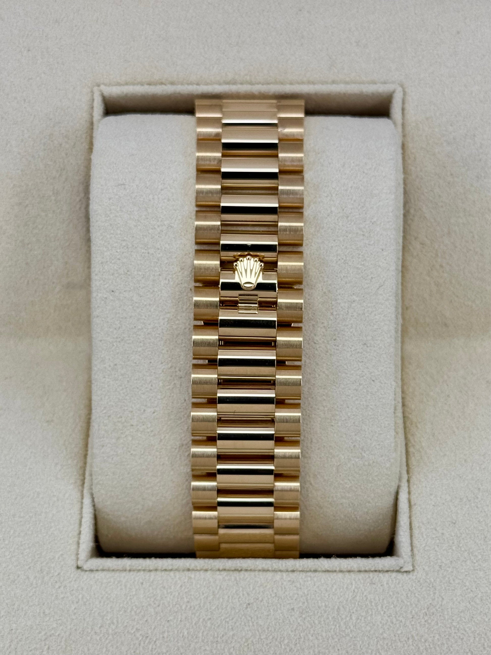 2023 Rolex Day-Date 40mm 228238 Arabic Calendar Green Dial - MyWatchLLC