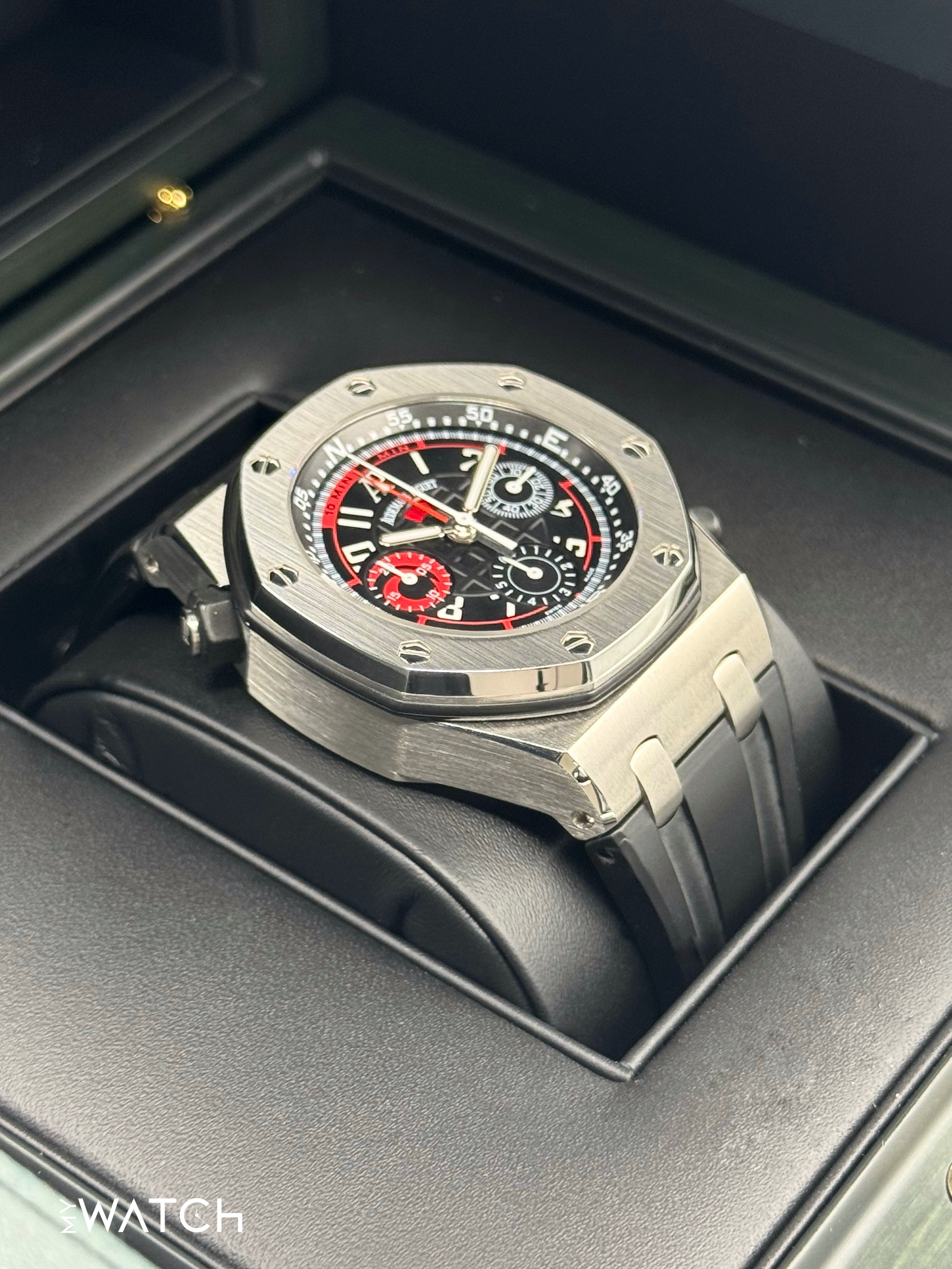 Audemars Piguet Royal Oak Offshore 44mm 26040ST Black Dial - MyWatchLLC