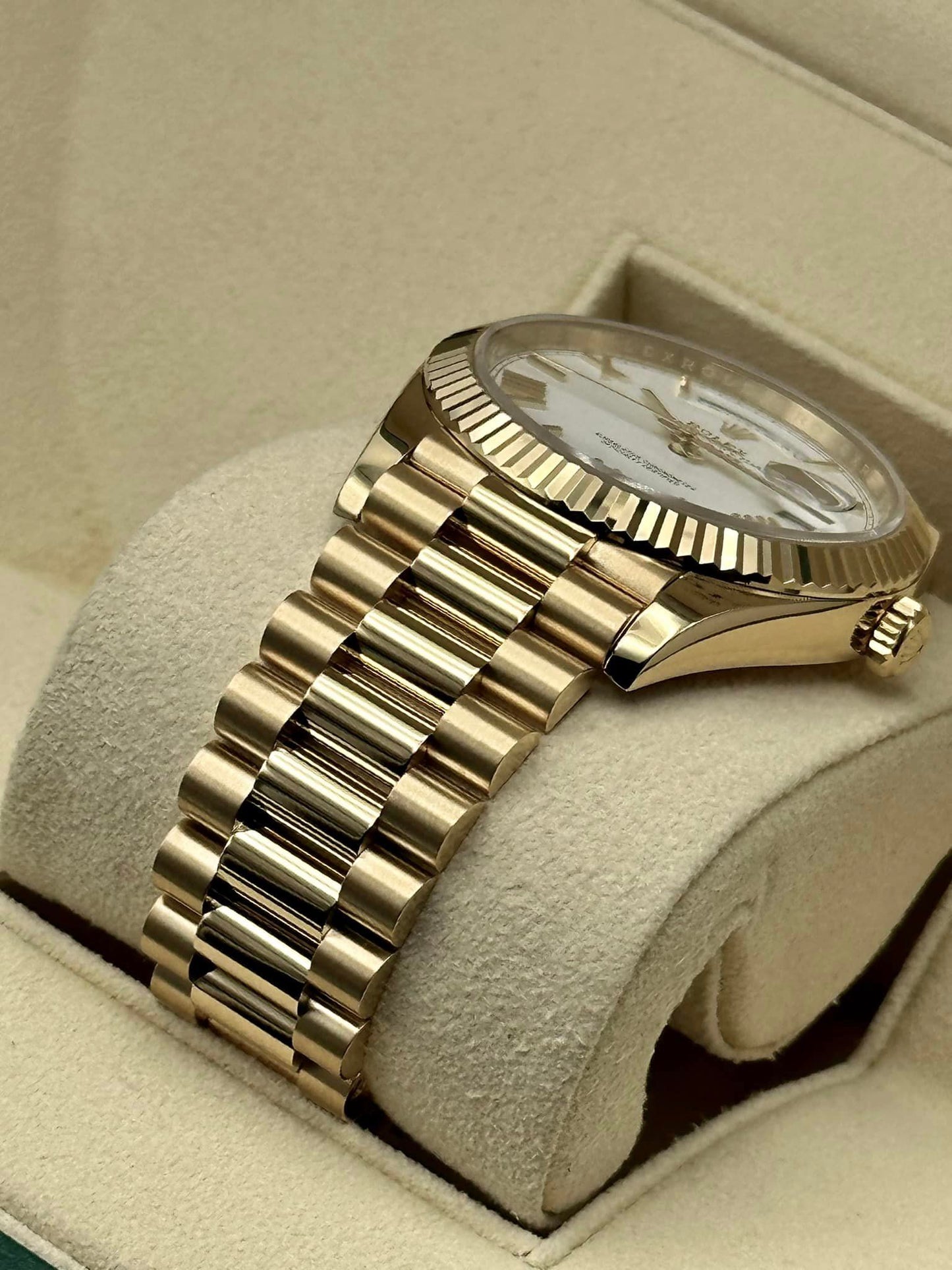 Rolex Day-Date 228238 White Roman Numeral Dial - MyWatchLLC