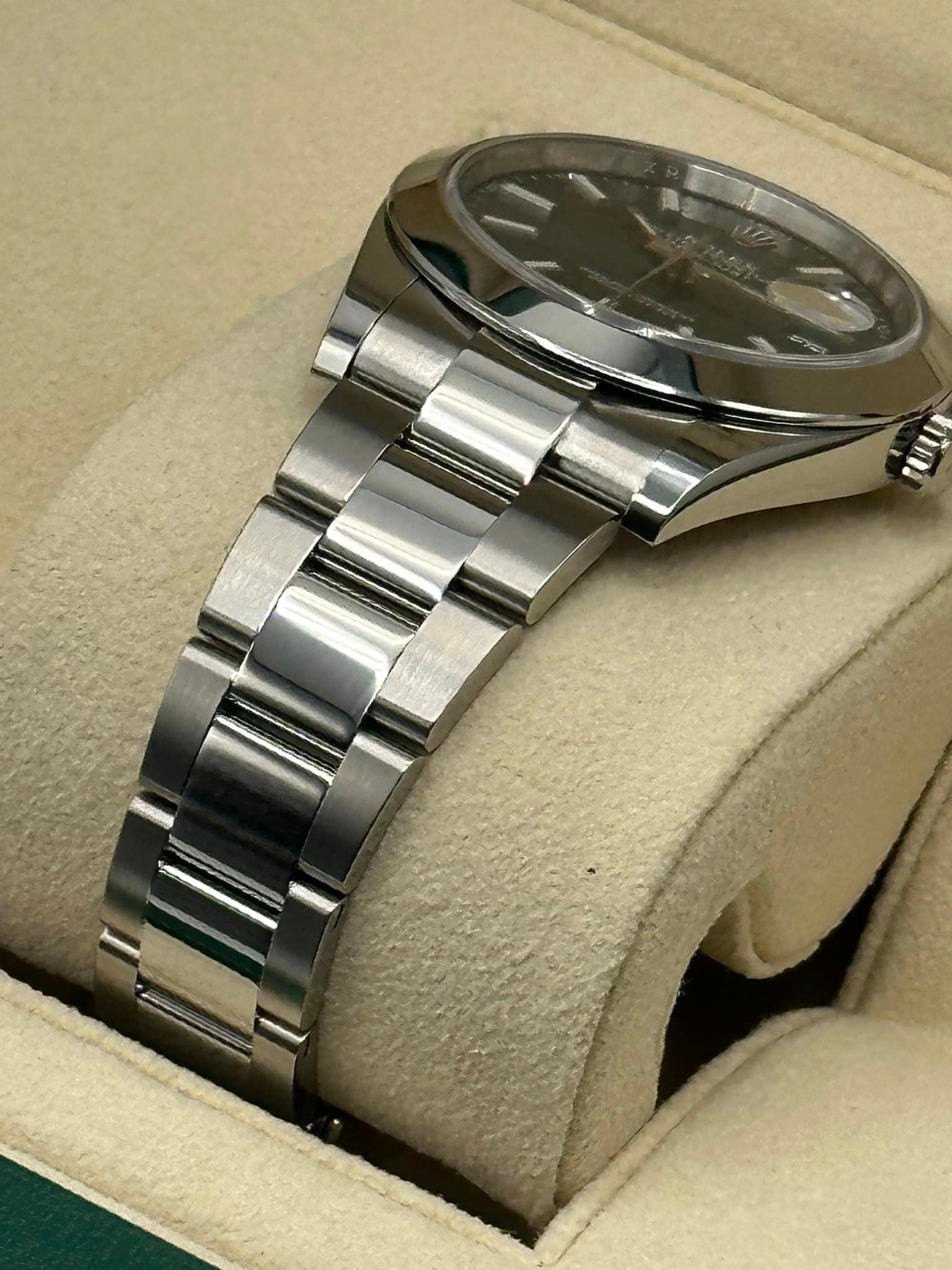 New 2023 Rolex Datejust 41mm 126300 Mint Green Dial Oyster - MyWatchLLC