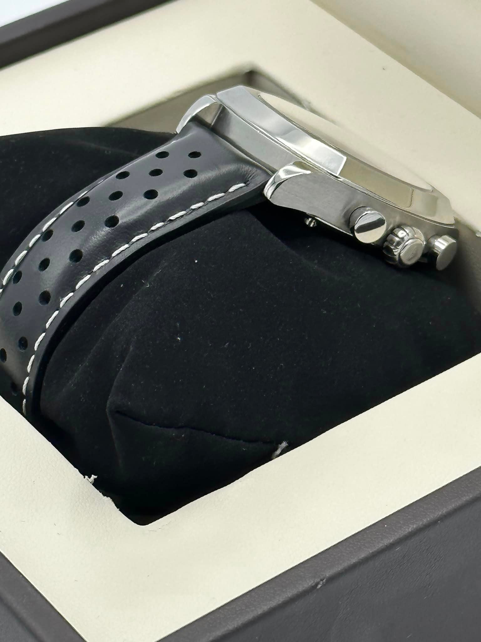 Tag Heuer Monza CR2110 Re-Edition Chronograph Black Dial - MyWatchLLC