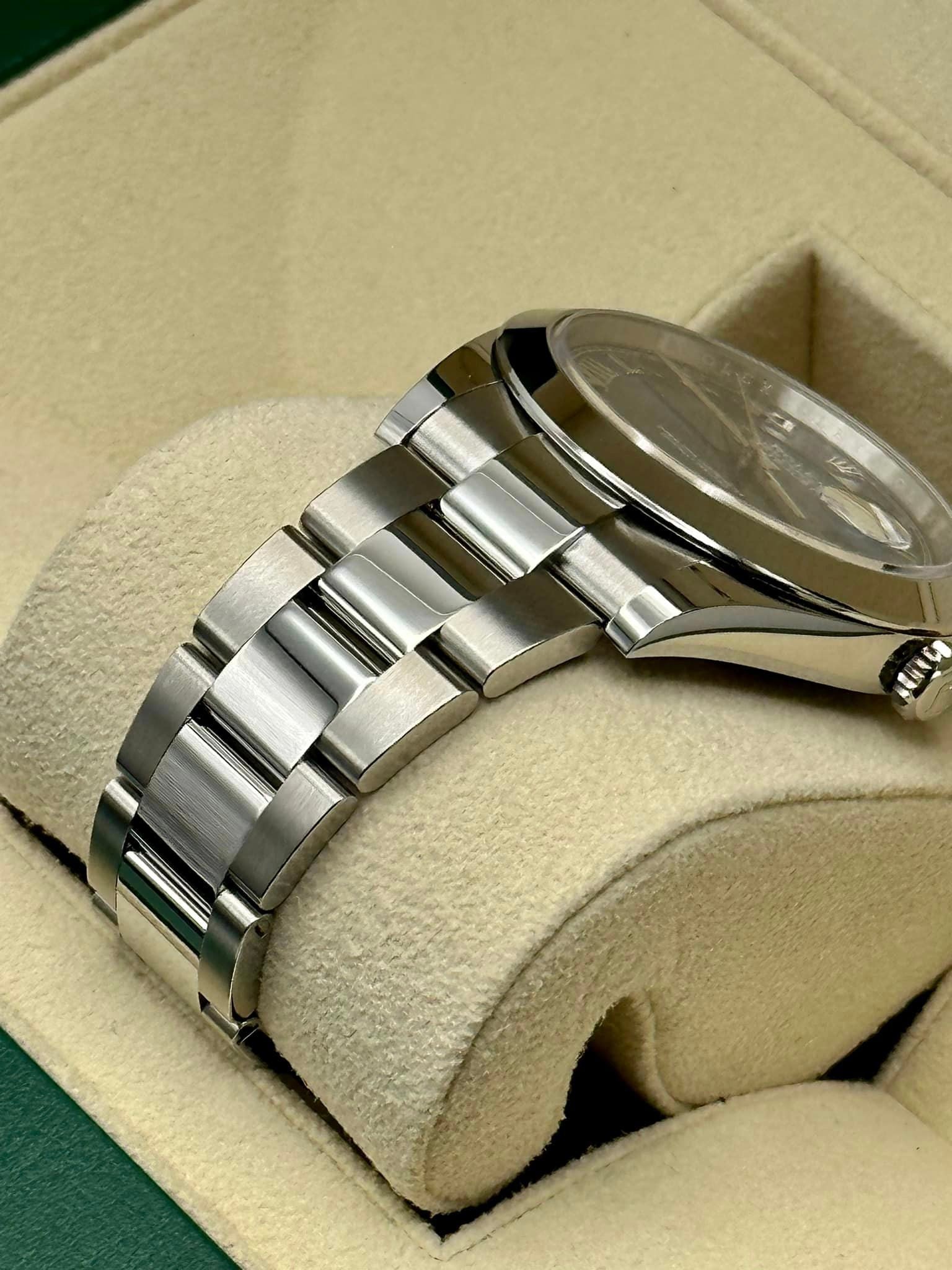 NEW Rolex 2023 Datejust 41mm 126300 Blue Roman Numeral Dial Oyster - MyWatchLLC