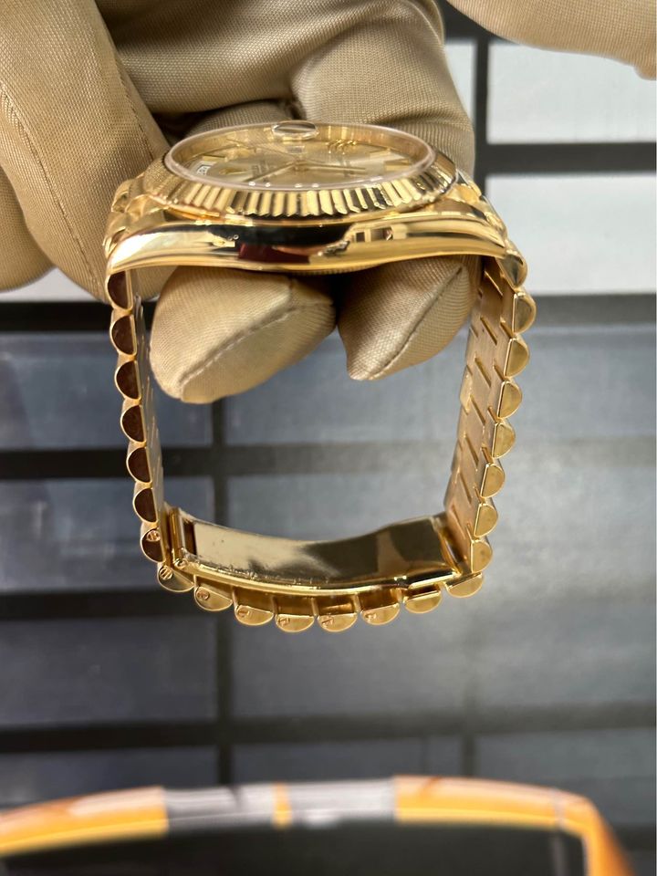 2017 Rolex Day-Date 40mm 228238 Silver Roman Numeral Dial - MyWatchLLC