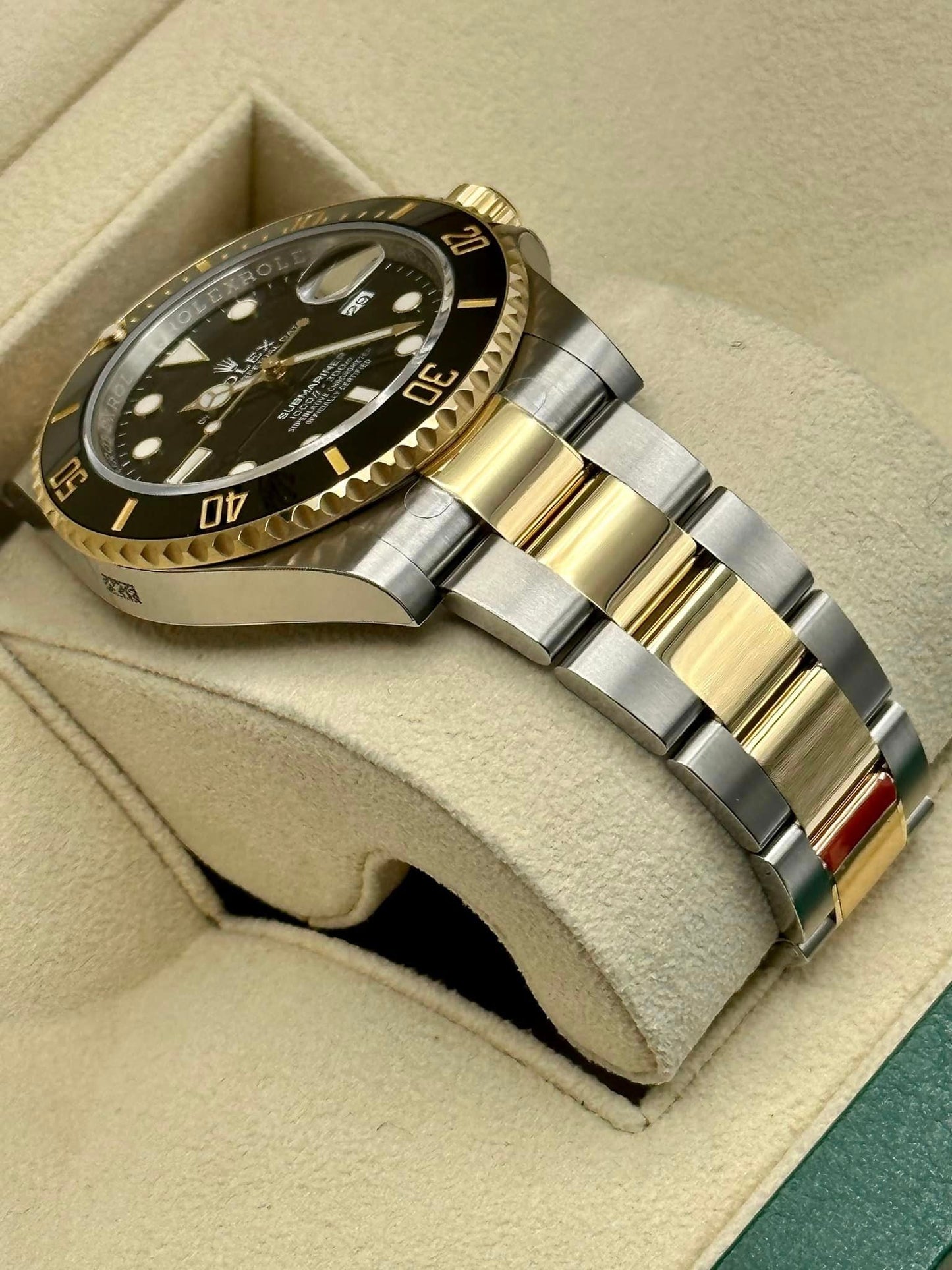 NEW 2023 Rolex Submariner 126613LN Two-Tone Stainless Steel Oyster - MyWatchLLC