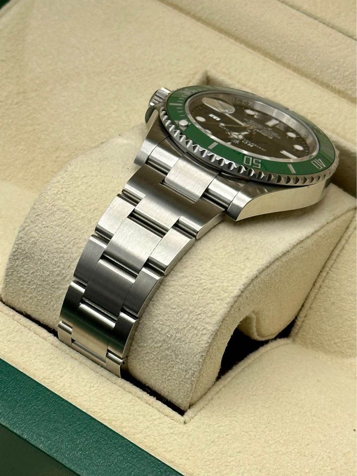 NEW 2023 Rolex Submariner "Starbucks" 126610LV Black Dial Oyster - MyWatchLLC