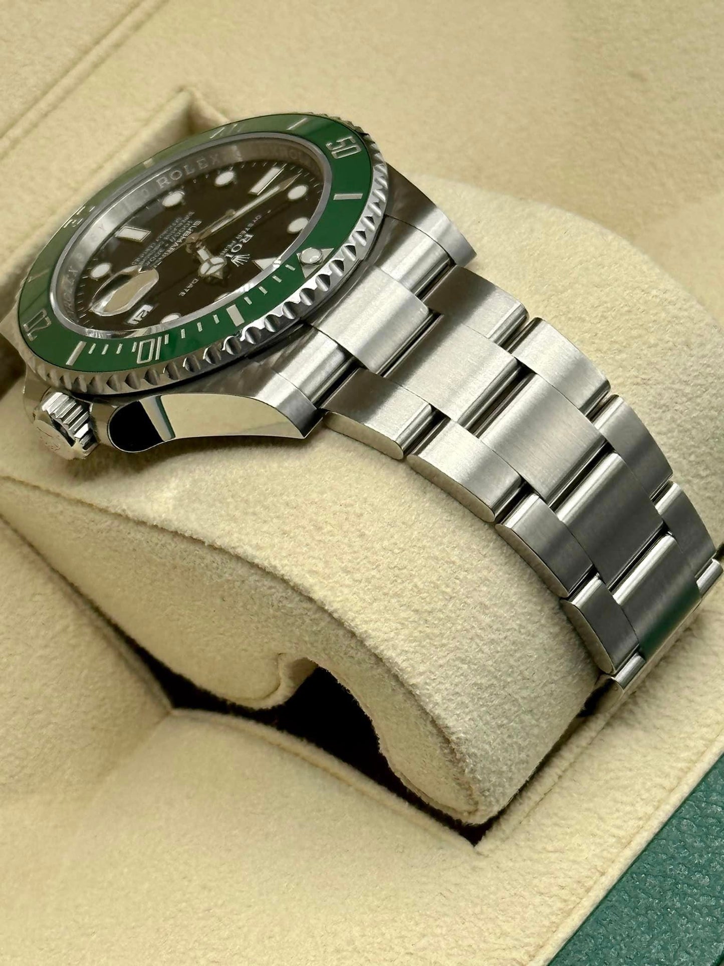 NEW 2023 Rolex Submariner "Starbucks" 126610LV Stainless Steel Oyster - MyWatchLLC