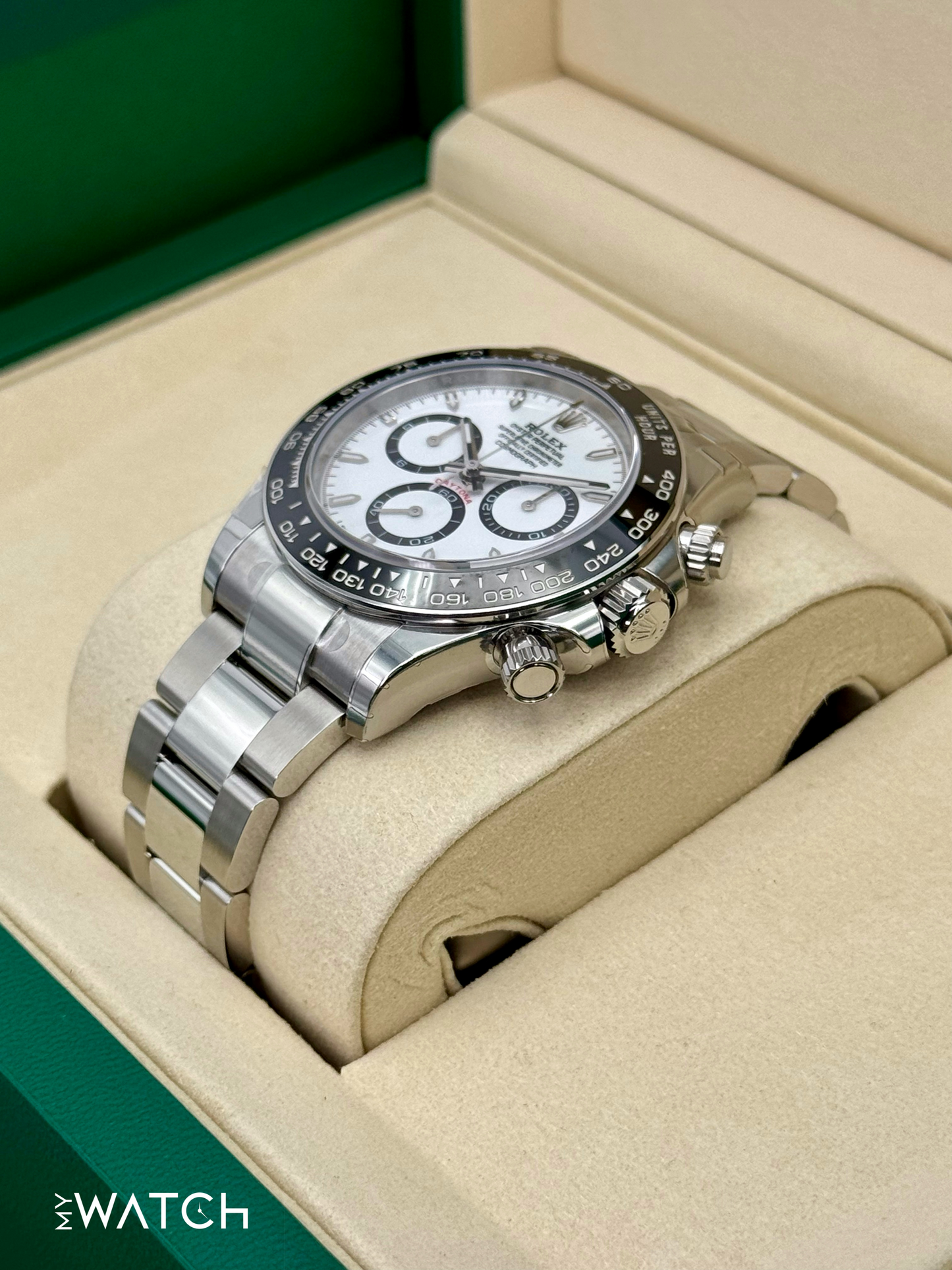 NEW 2025 Rolex Daytona 40mm 126500LN Stainless Steel Panda Dial - MyWatchLLC