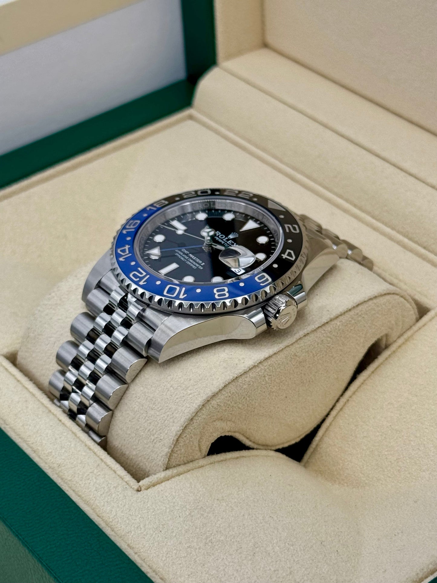 2025 Rolex GMT-Master II "Batgirl" 40mm 126710BLNR Jubilee - MyWatchLLC