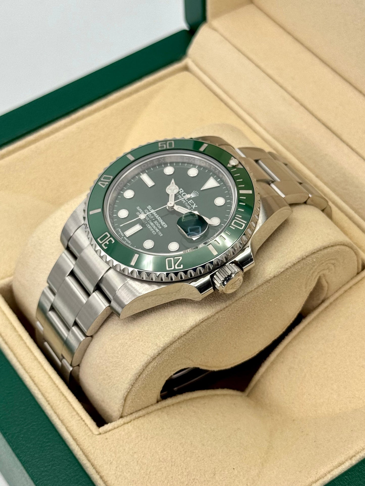 2017 Rolex Submariner "Hulk" 40mm 116610LV Green Dial - MyWatchLLC